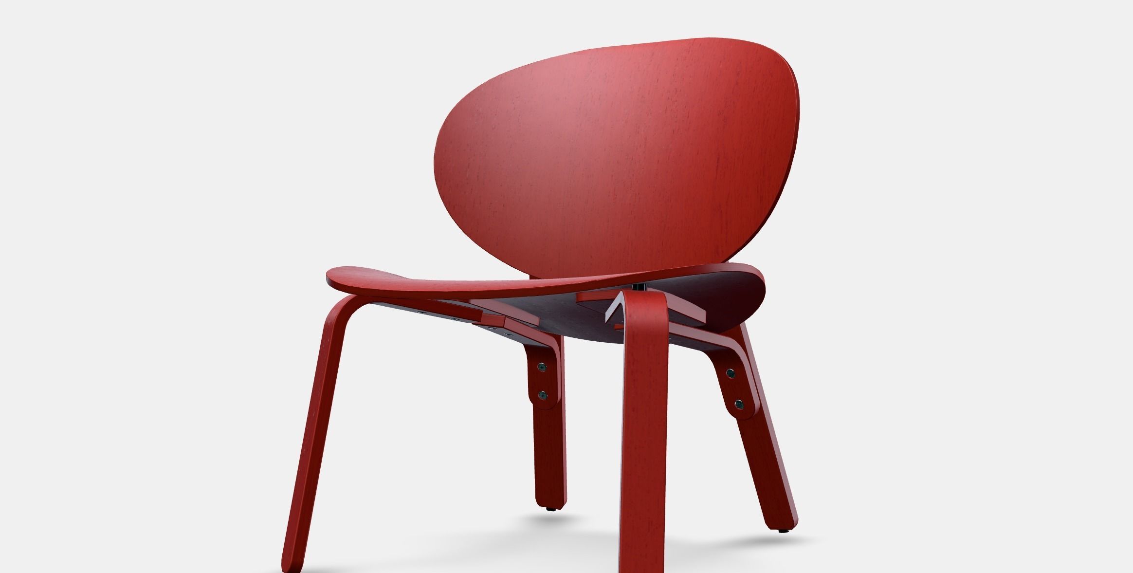 FROSET Easy chair 2 Low-poly 3D model_13