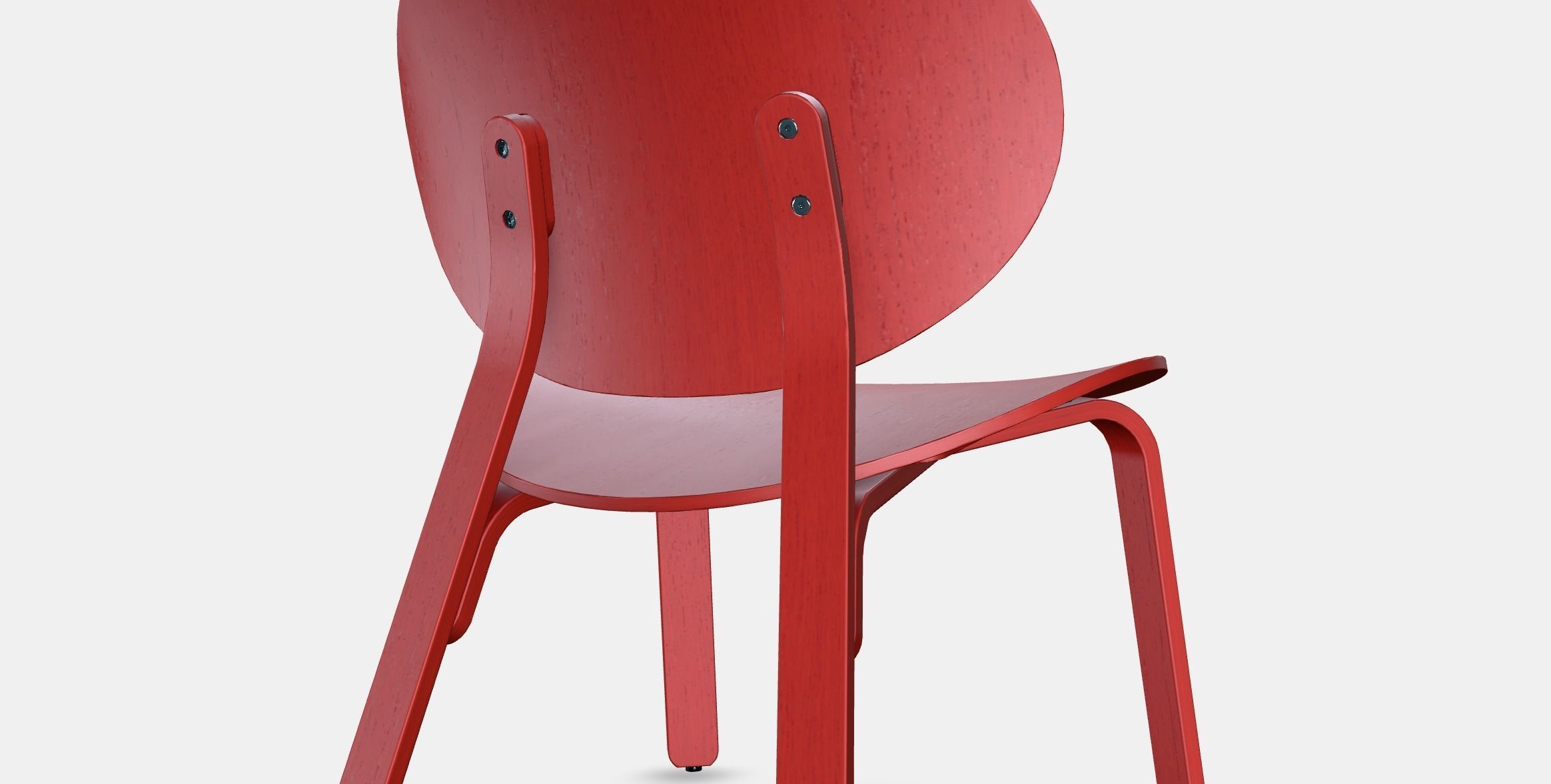 FROSET Easy chair 2 Low-poly 3D model_7