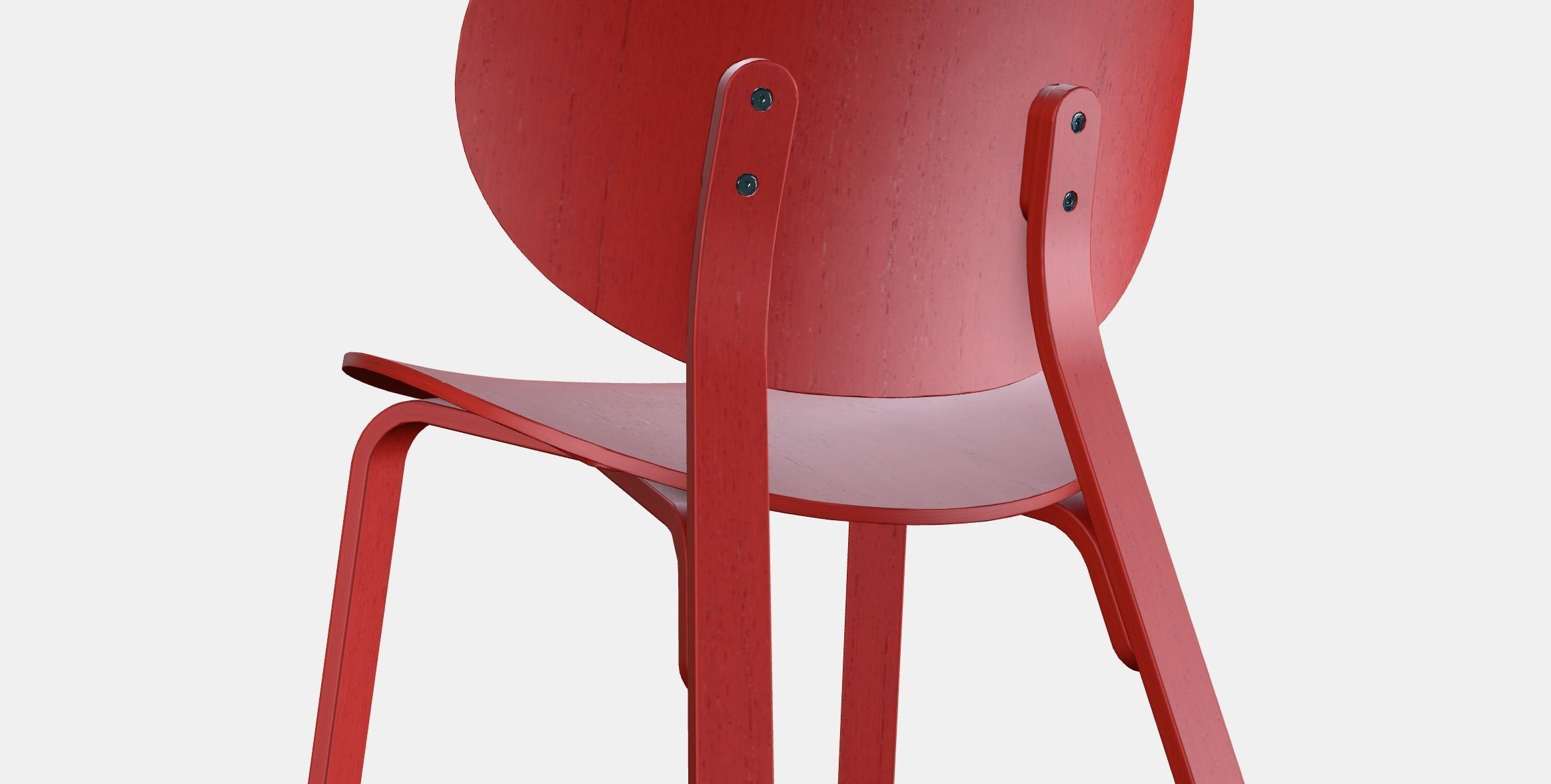 FROSET Easy chair 2 Low-poly 3D model_2