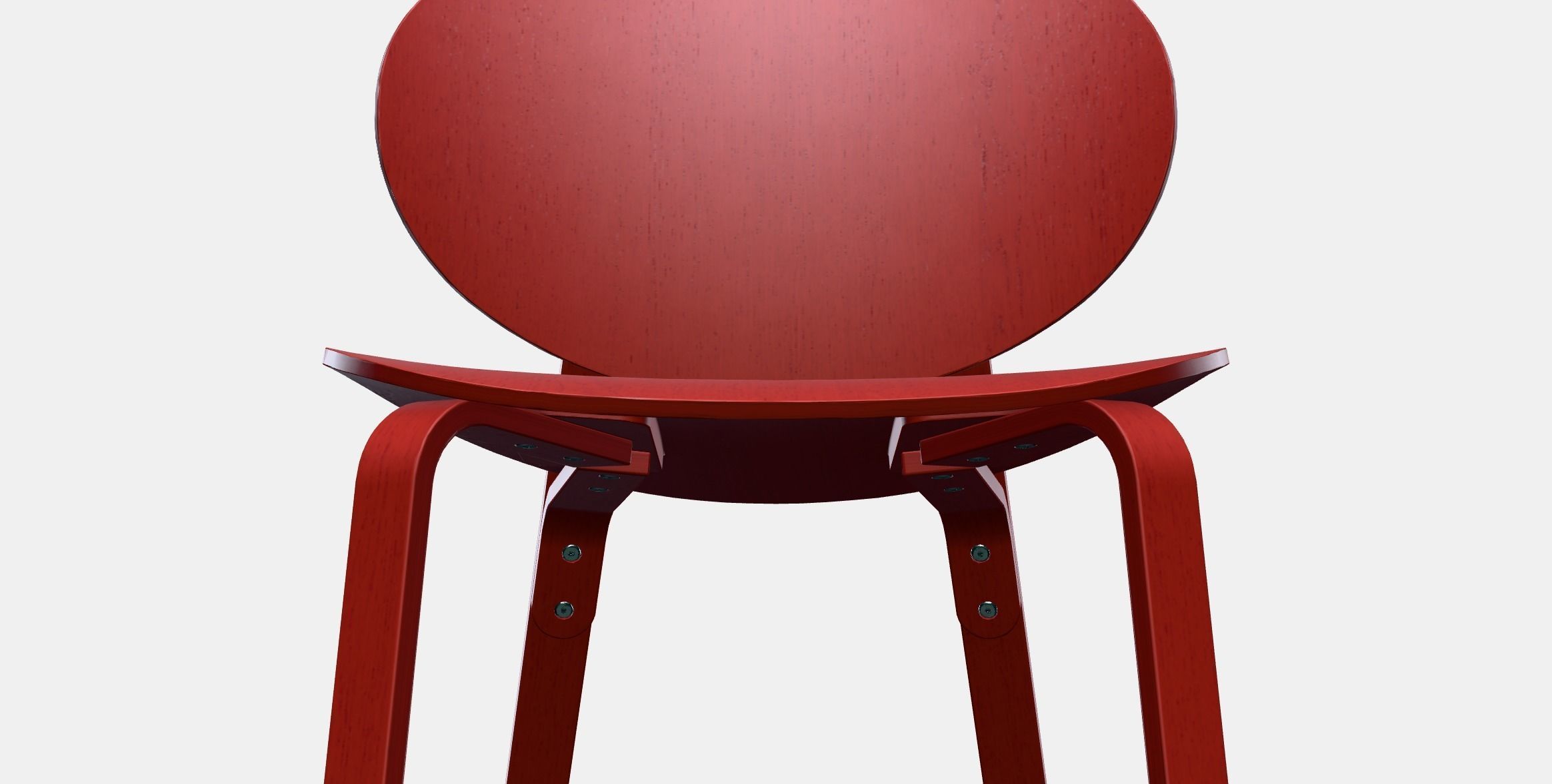 FROSET Easy chair 2 Low-poly 3D model_12