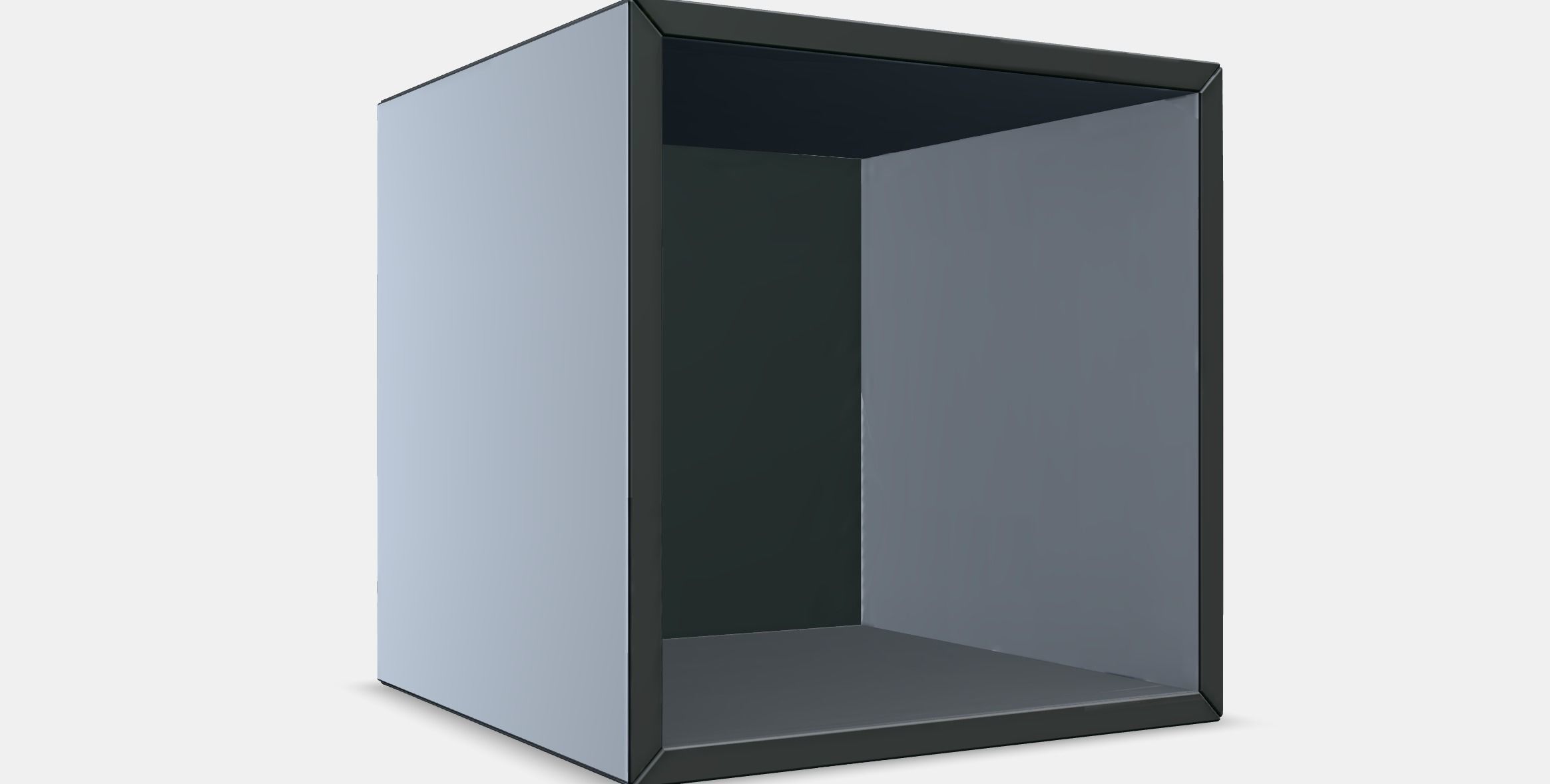EKET Wall-mounted shelving unit 2 Low-poly 3D model_9