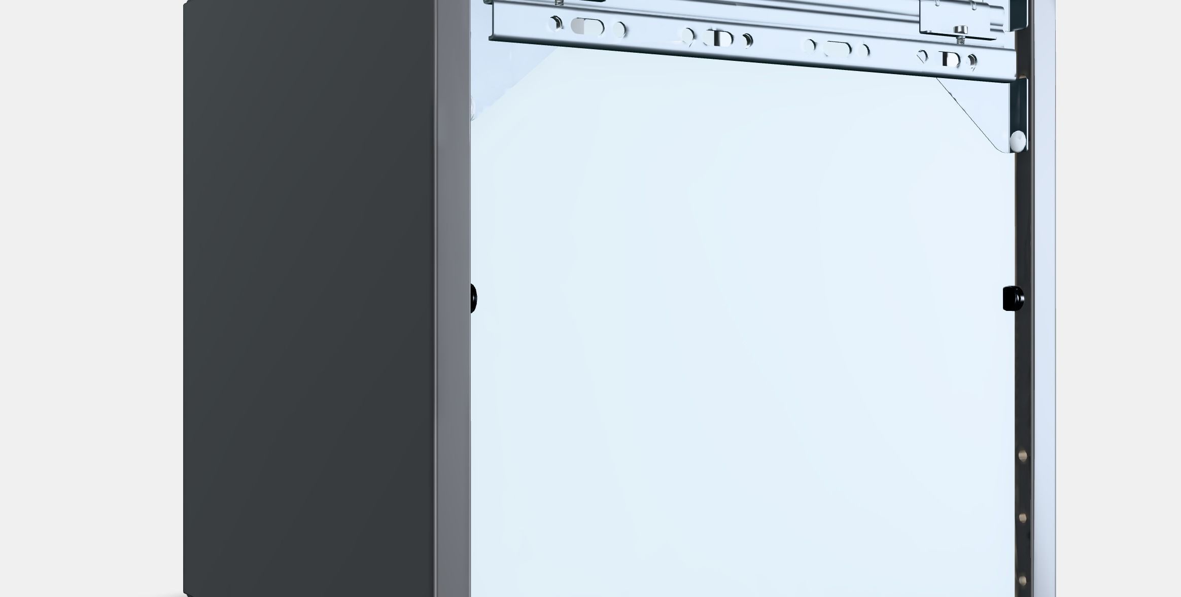 EKET Wall-mounted shelving unit 2 Low-poly 3D model_2