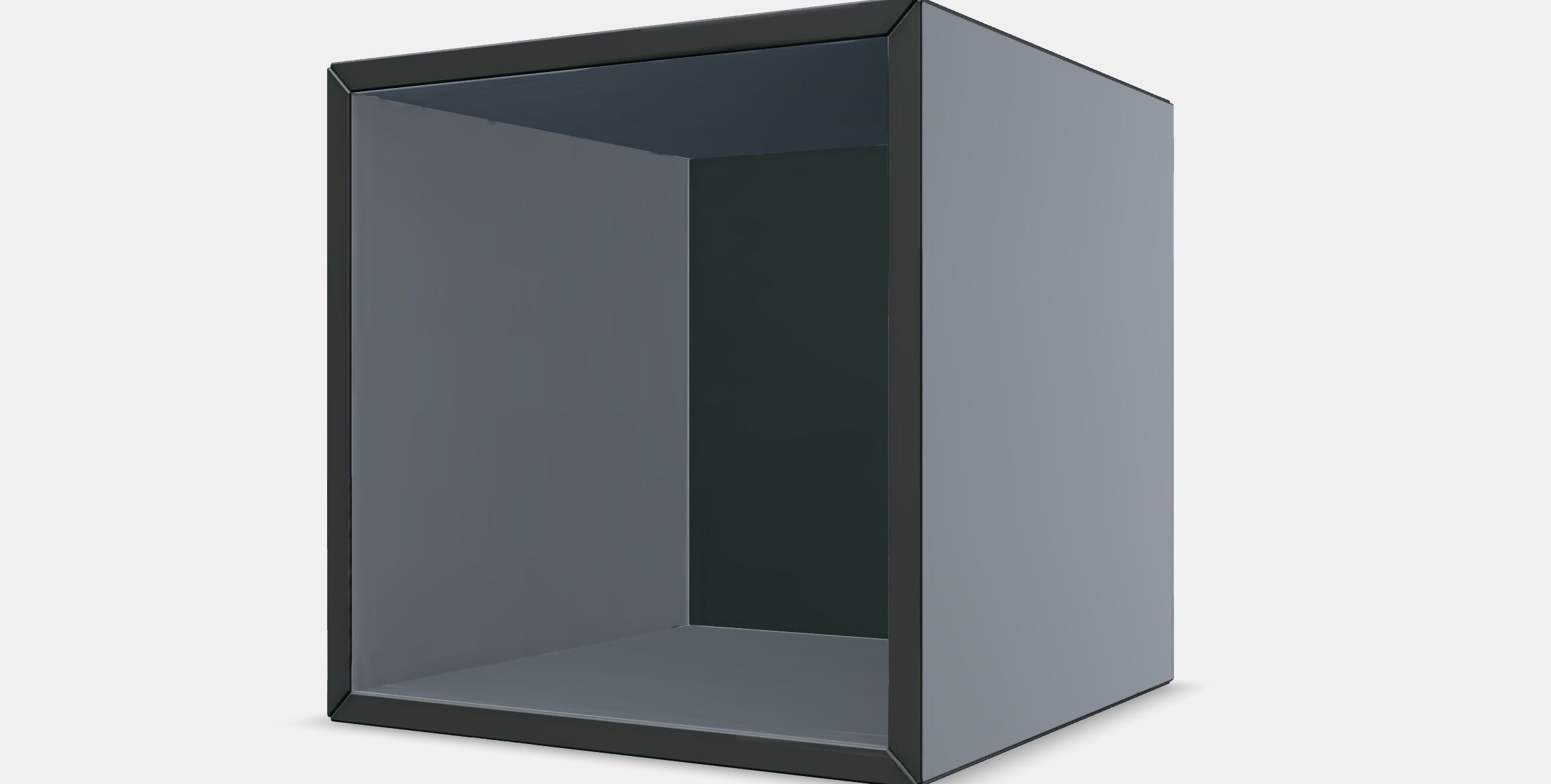 EKET Wall-mounted shelving unit 2 Low-poly 3D model_13