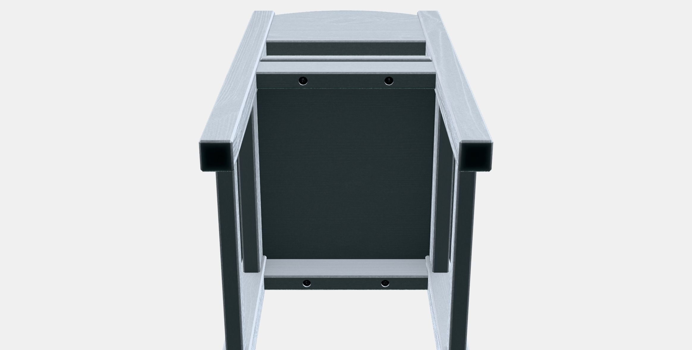 SUNDVIK Childrens chair Low-poly 3D model_7