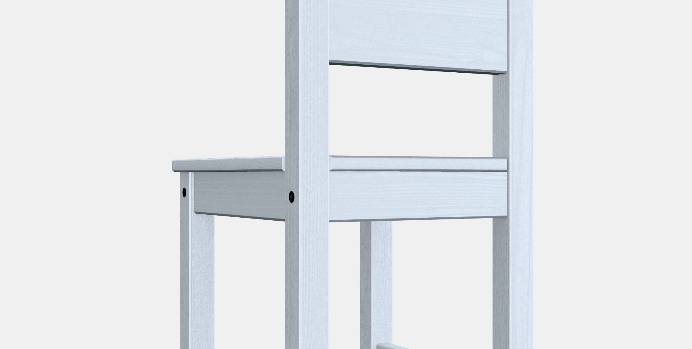 SUNDVIK Childrens chair Low-poly 3D model_4