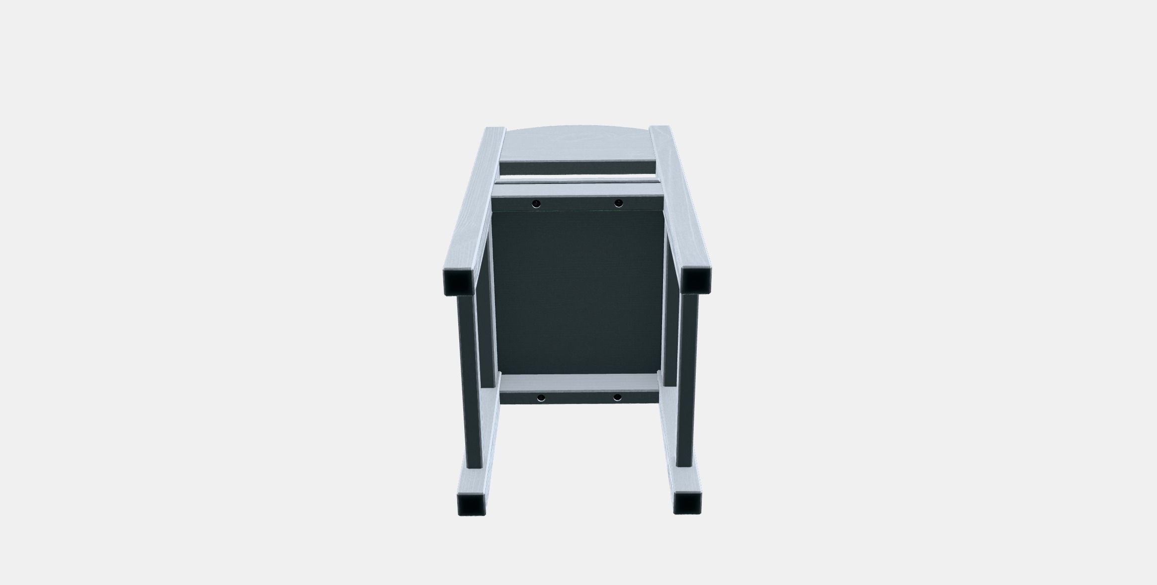 SUNDVIK Childrens chair Low-poly 3D model_5
