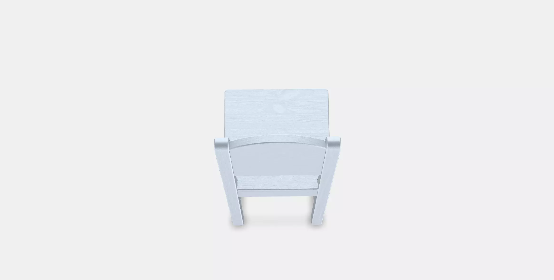 SUNDVIK Childrens chair Low-poly 3D model_0