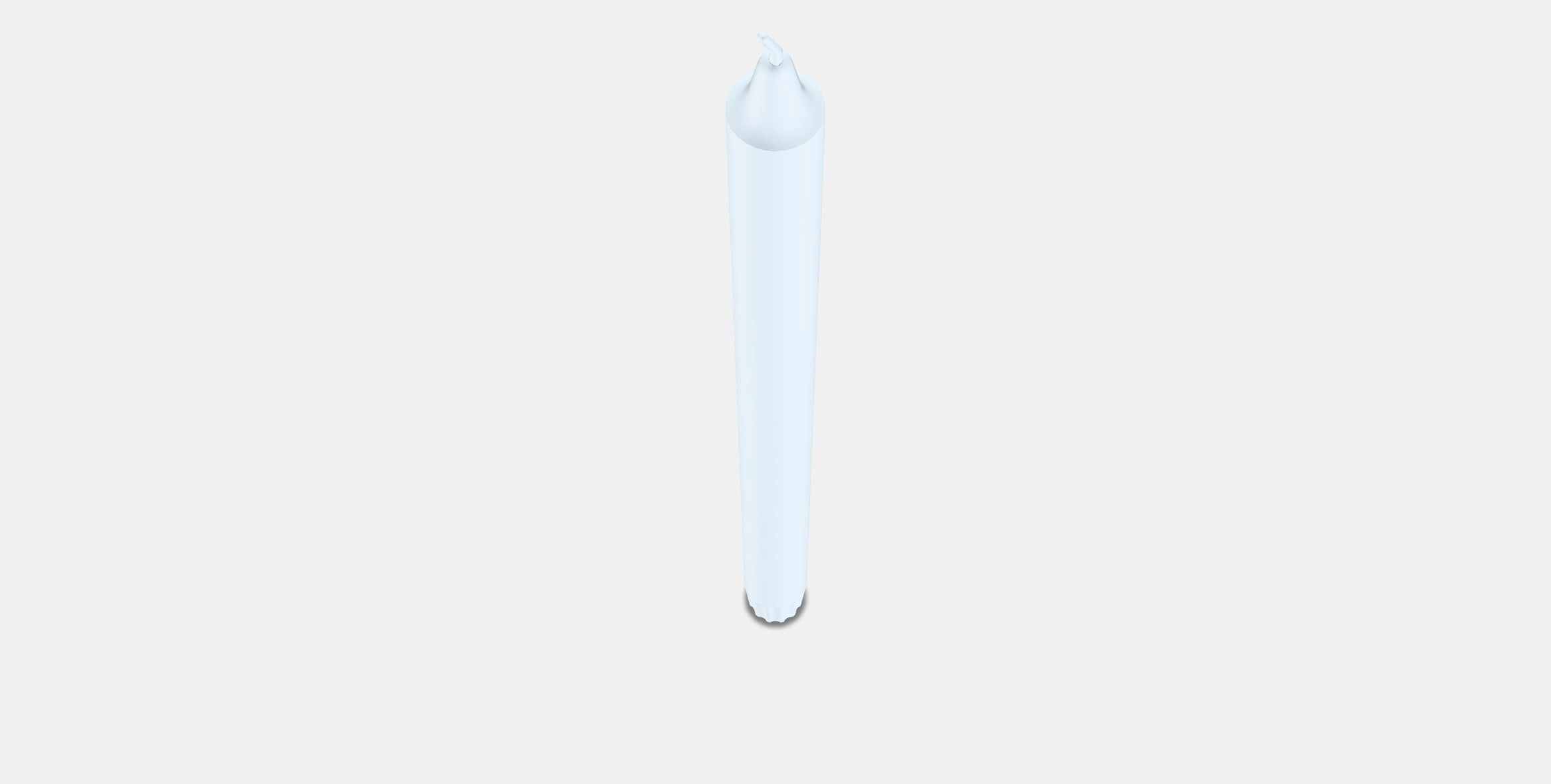 JUBLA Unscented candle Low-poly 3D model_4