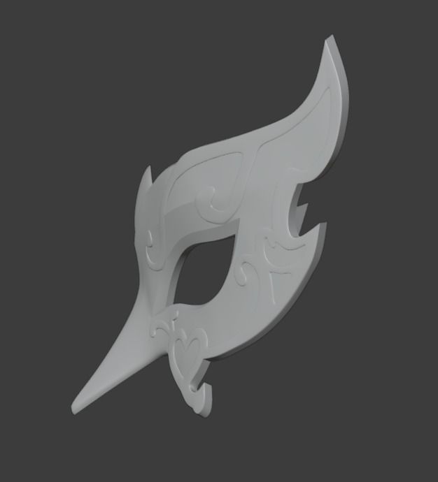 SK8 The Infinity Adam Mask 3d model 3d print STL 3D print model_6