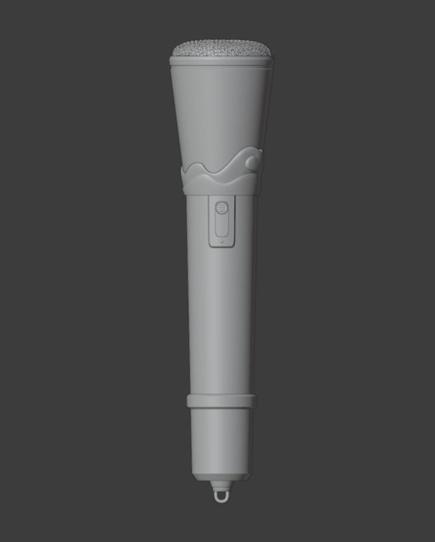 Vtuber NIJISANJI KR Min Suha microphone 3d model 3d print STL 3D print model_3