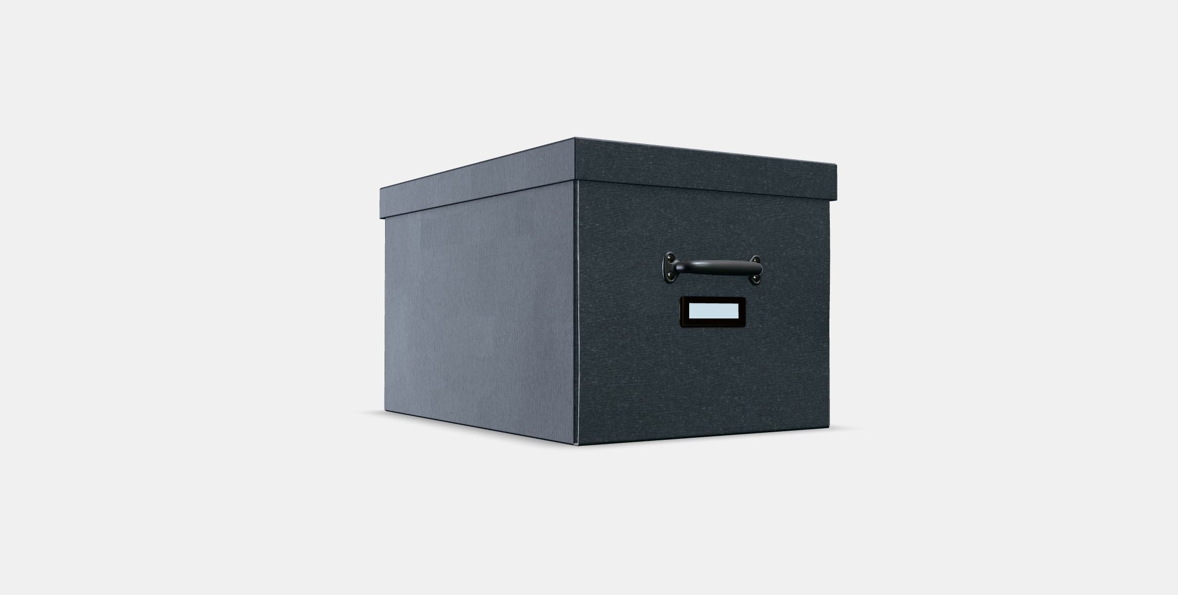 TJOG Storage box with lid 2 Low-poly 3D model_2