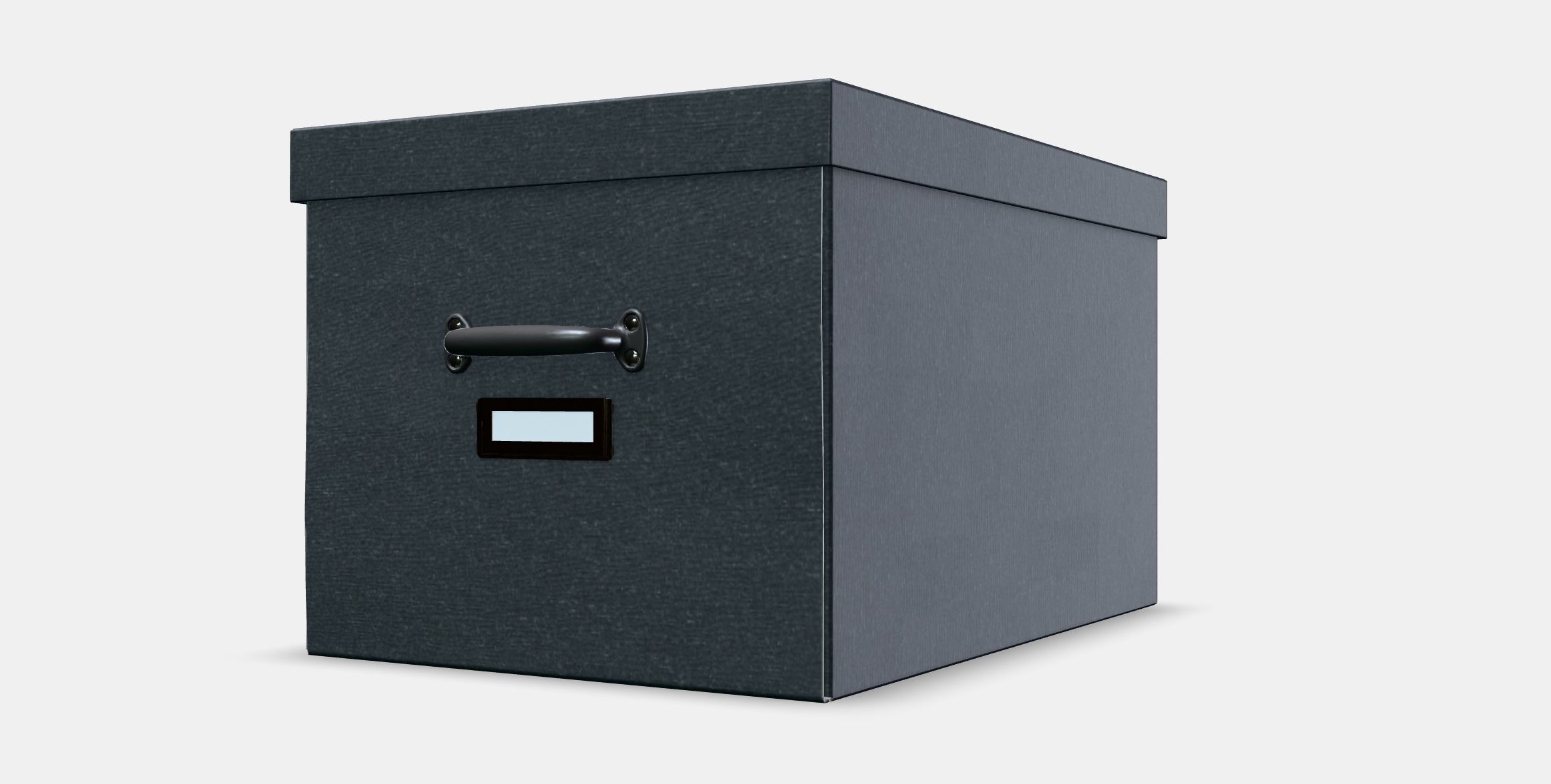 TJOG Storage box with lid 2 Low-poly 3D model_14