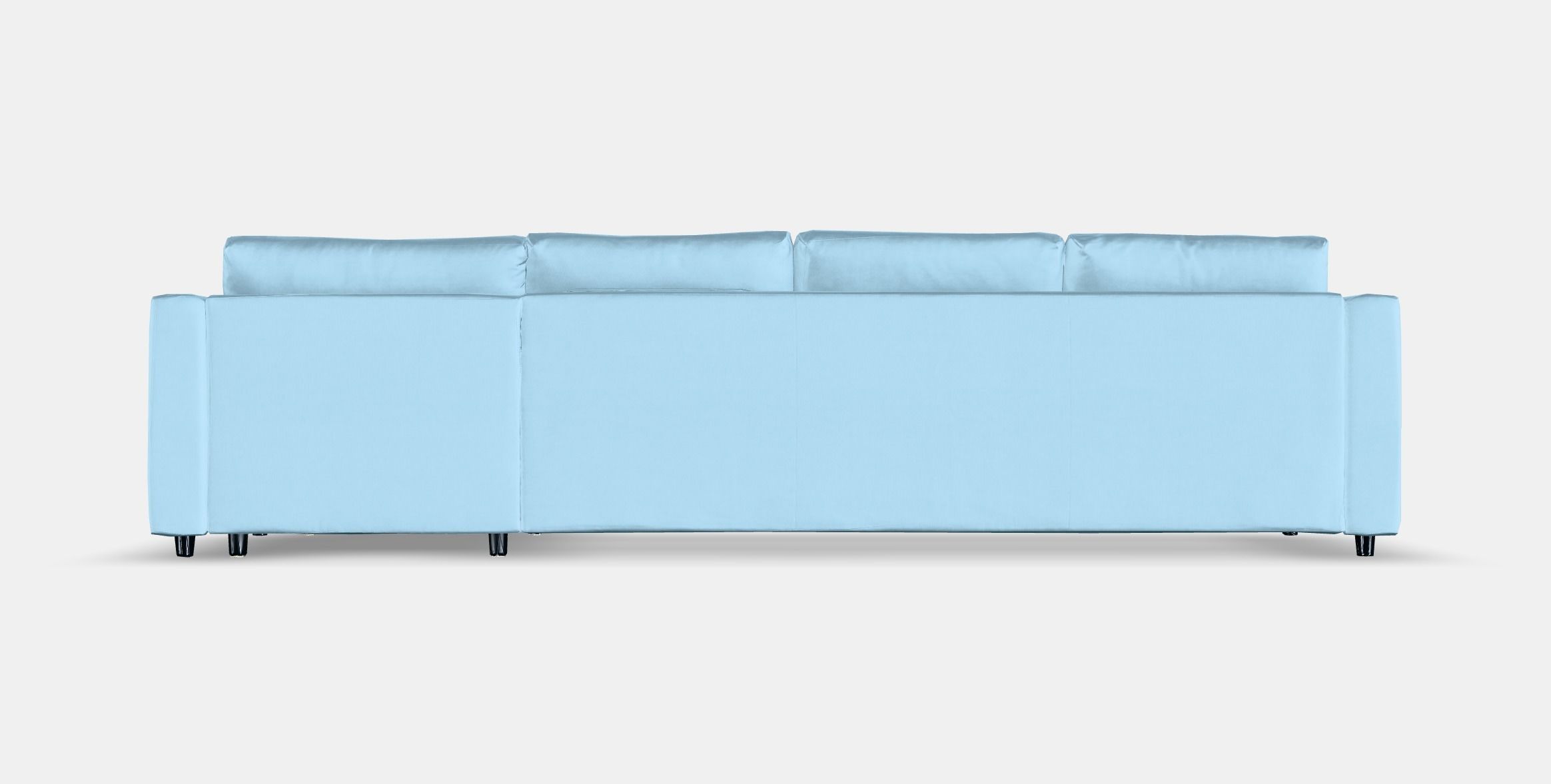 VIMLE 4-seat sofa with chaise longue Low-poly 3D model_15