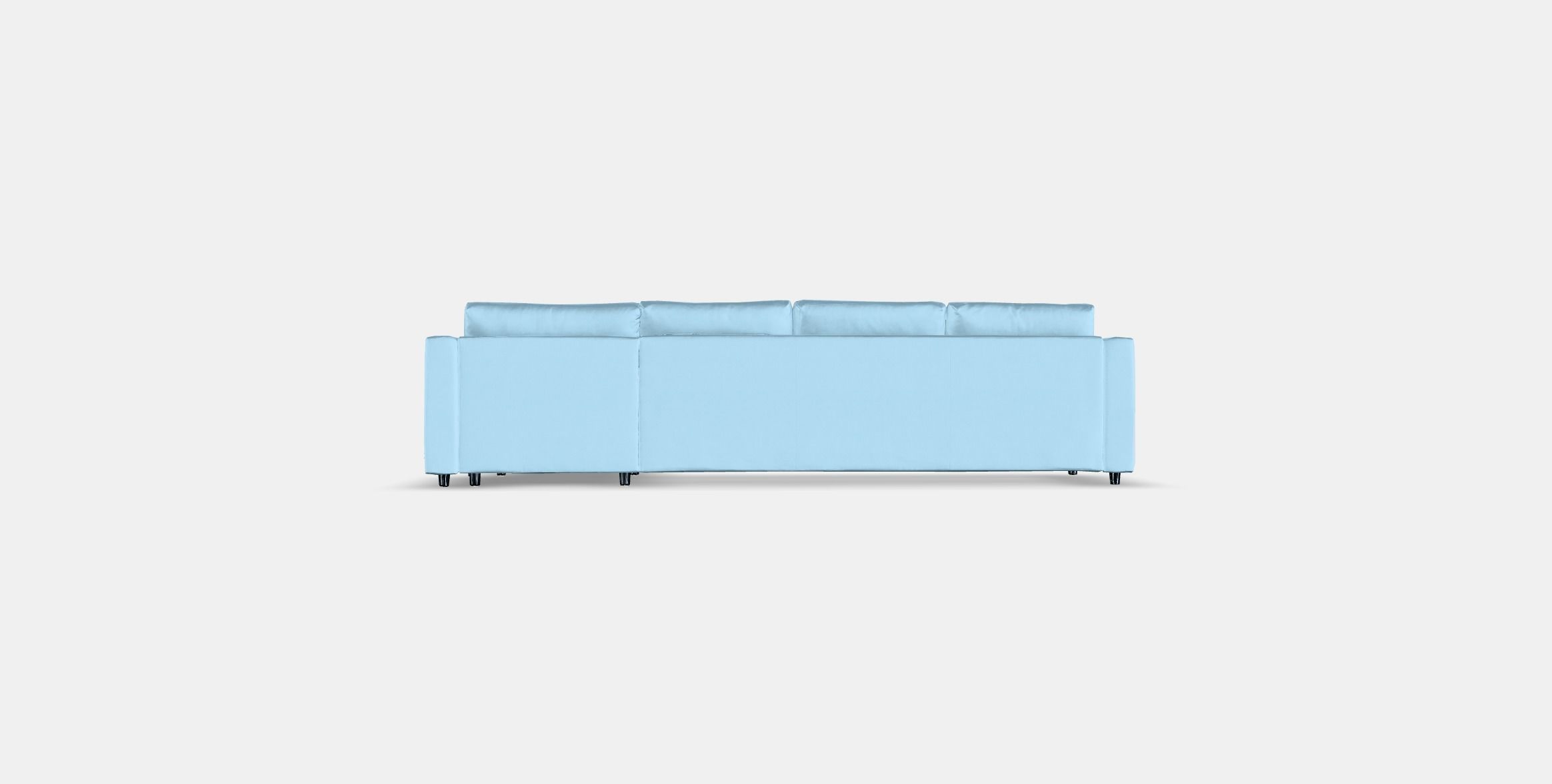 VIMLE 4-seat sofa with chaise longue Low-poly 3D model_14