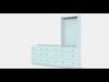 VIMLE 4-seat sofa with chaise longue Low-poly 3D model_1