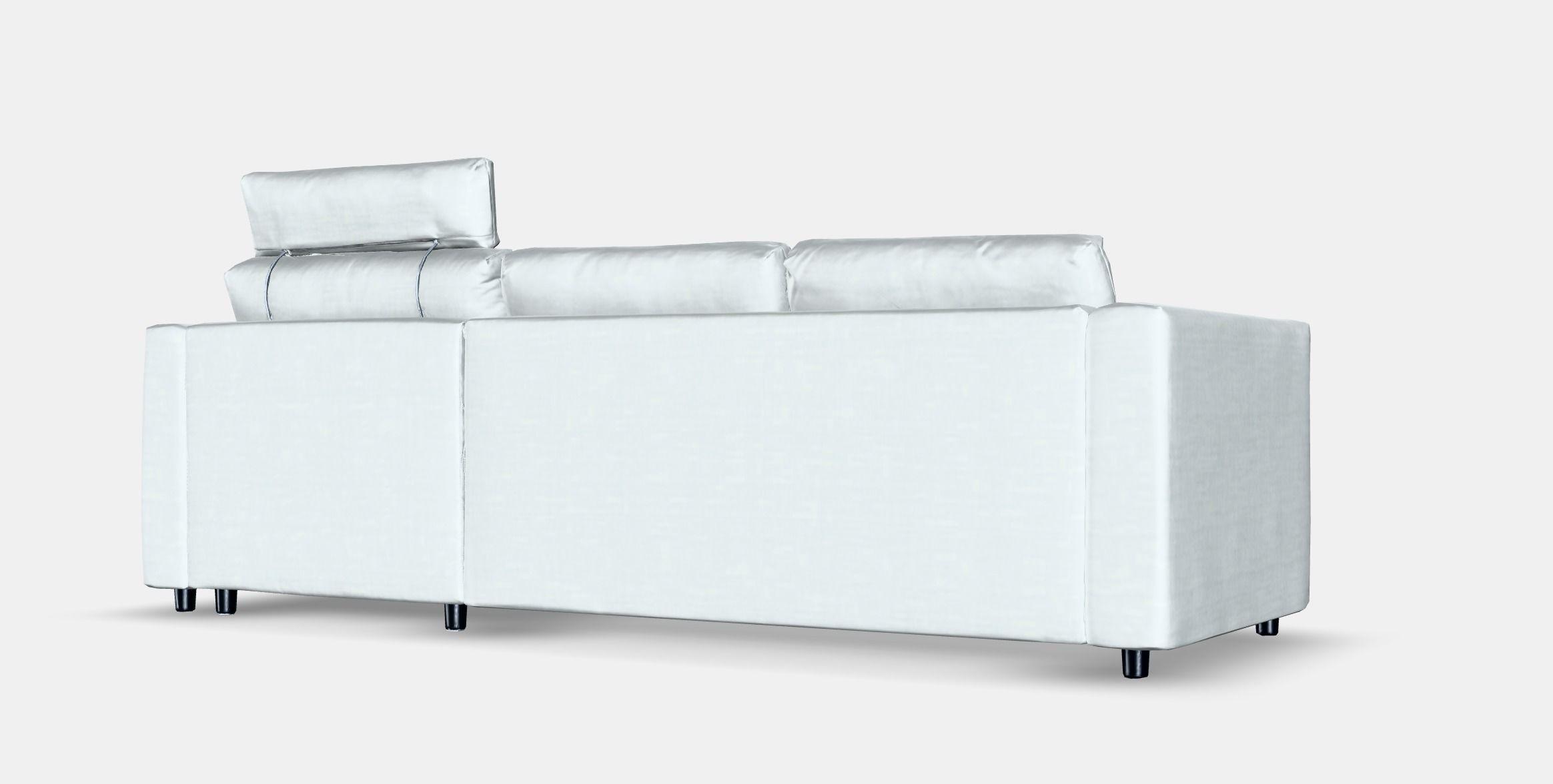 VIMLE 3-seat sofa with chaise longue 1 Low-poly 3D model_7