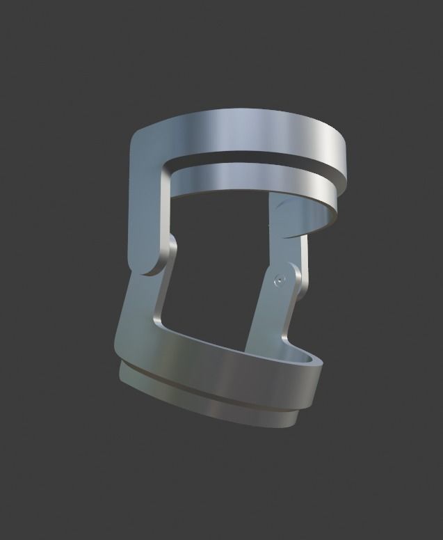 attack on titan final season suit knee armor 3d model 3d print 3D print model_1
