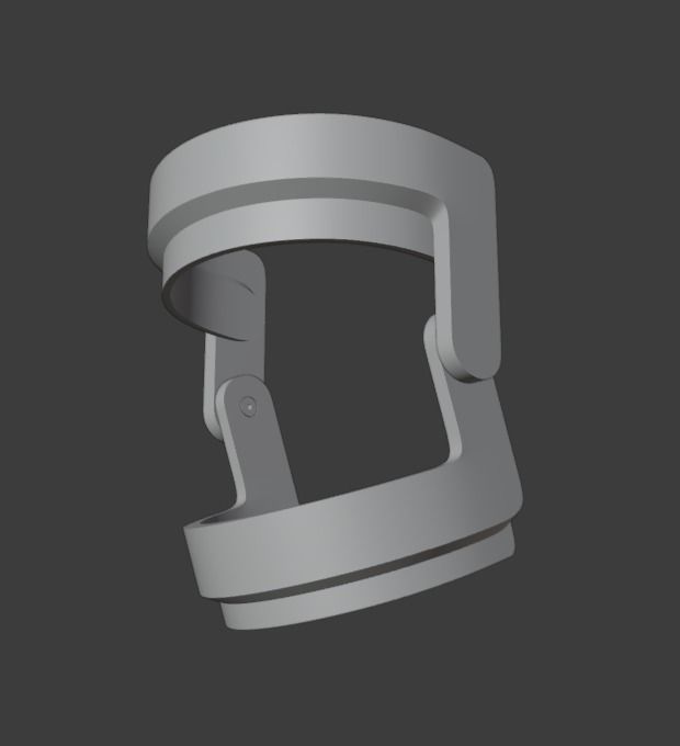 attack on titan final season suit knee armor 3d model 3d print 3D print model_2