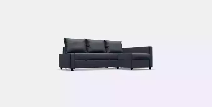 FRIHETEN Corner sofa-bed with storage 1 Low-poly 3D model