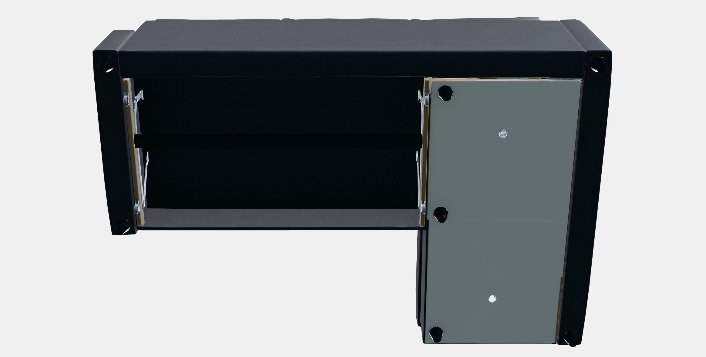 FRIHETEN Corner sofa-bed with storage 2 Low-poly 3D model_8