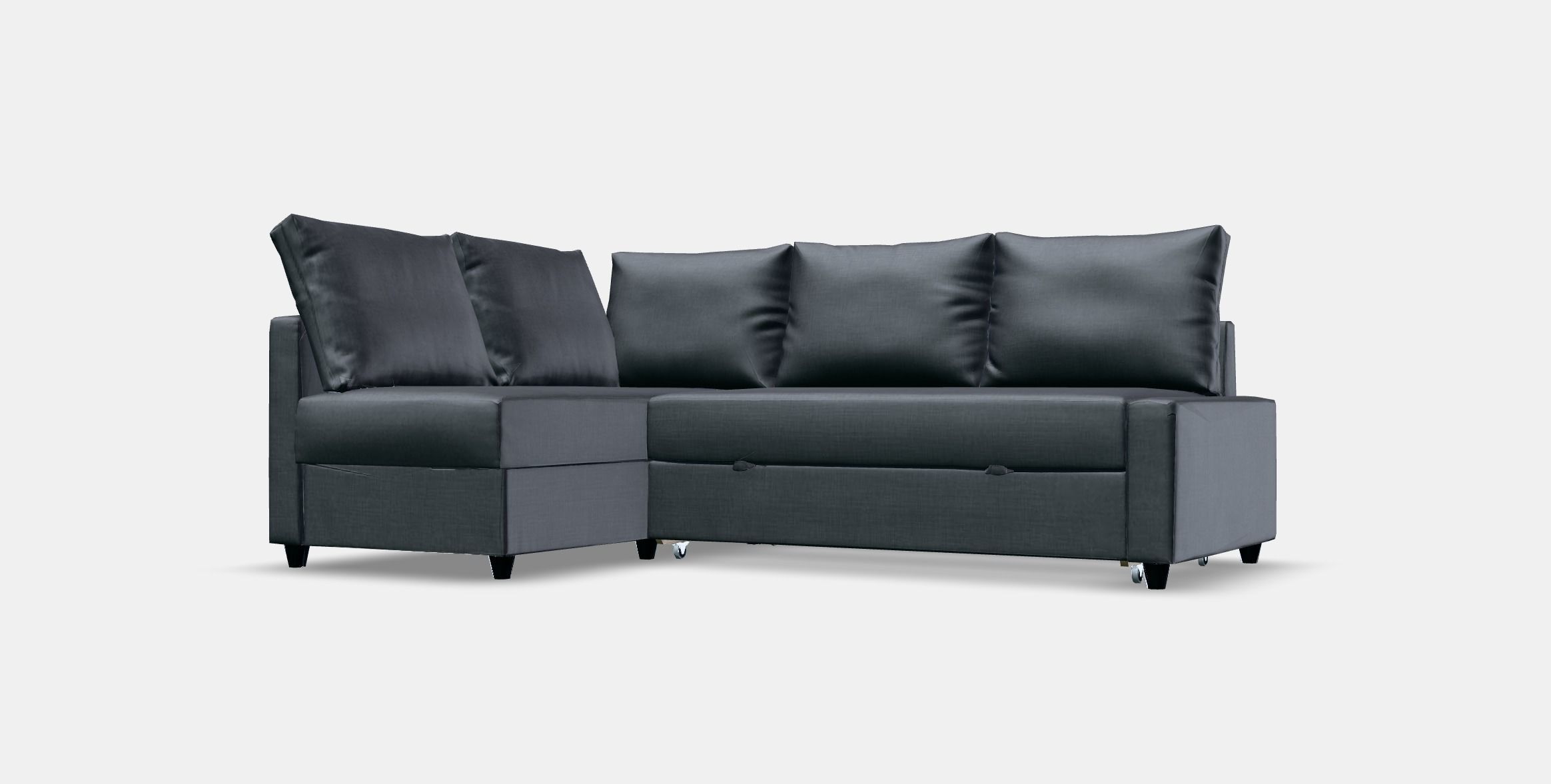 FRIHETEN Corner sofa-bed with storage 2 Low-poly 3D model_13