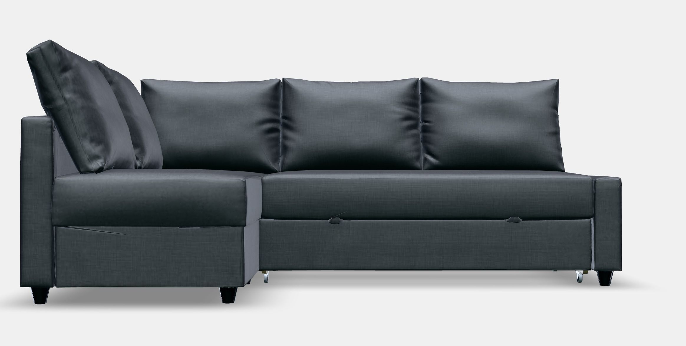 FRIHETEN Corner sofa-bed with storage 2 Low-poly 3D model_11