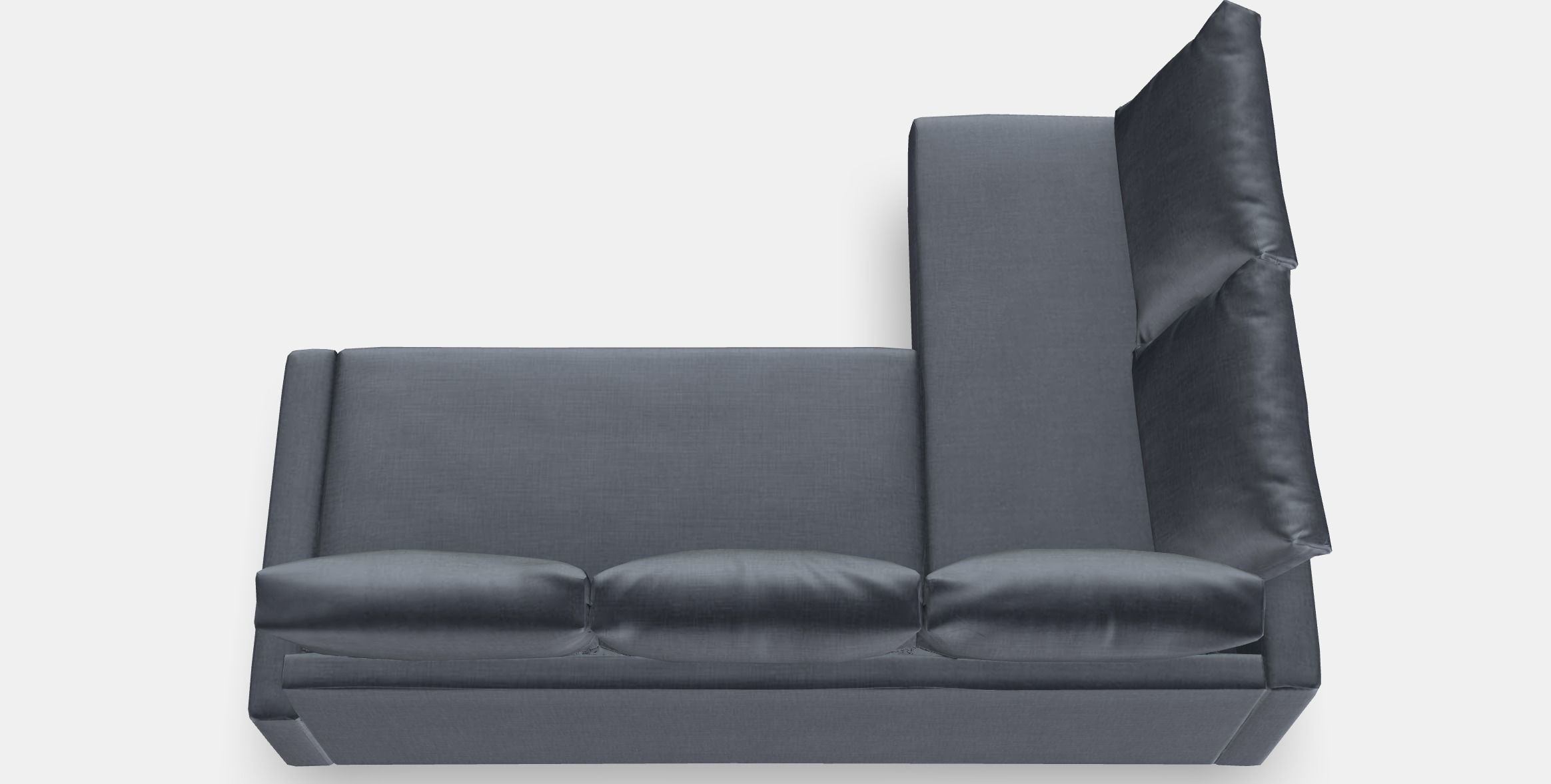 FRIHETEN Corner sofa-bed with storage 2 Low-poly 3D model_3