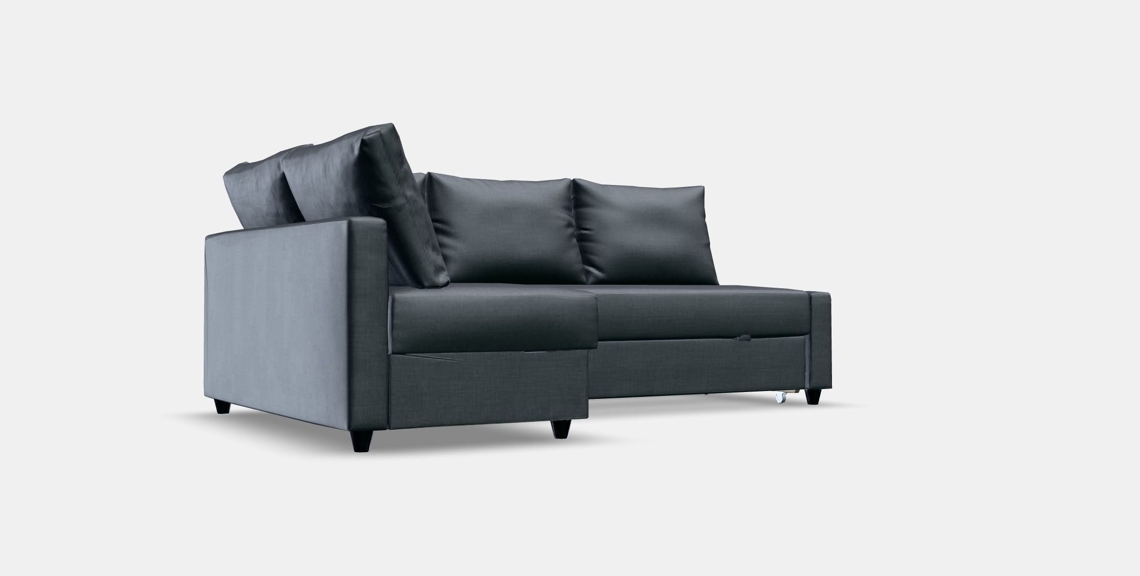 FRIHETEN Corner sofa-bed with storage 2 Low-poly 3D model_9