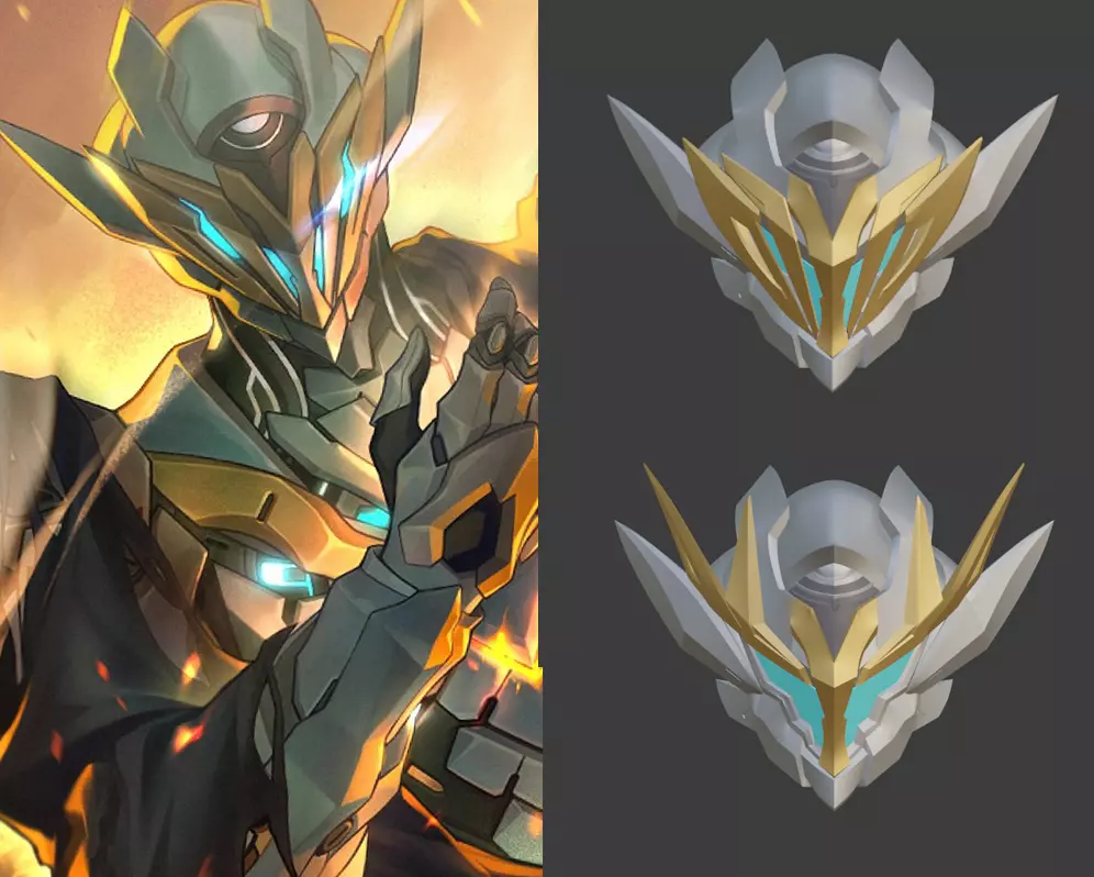 honkai star rail Stellaron Hunter Sam helmet 3d model 3d print 3D print model_0