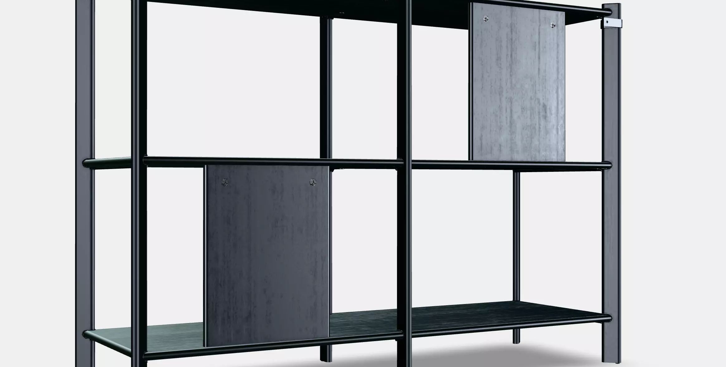 JATTESTA Shelving unit Low-poly 3D model_0