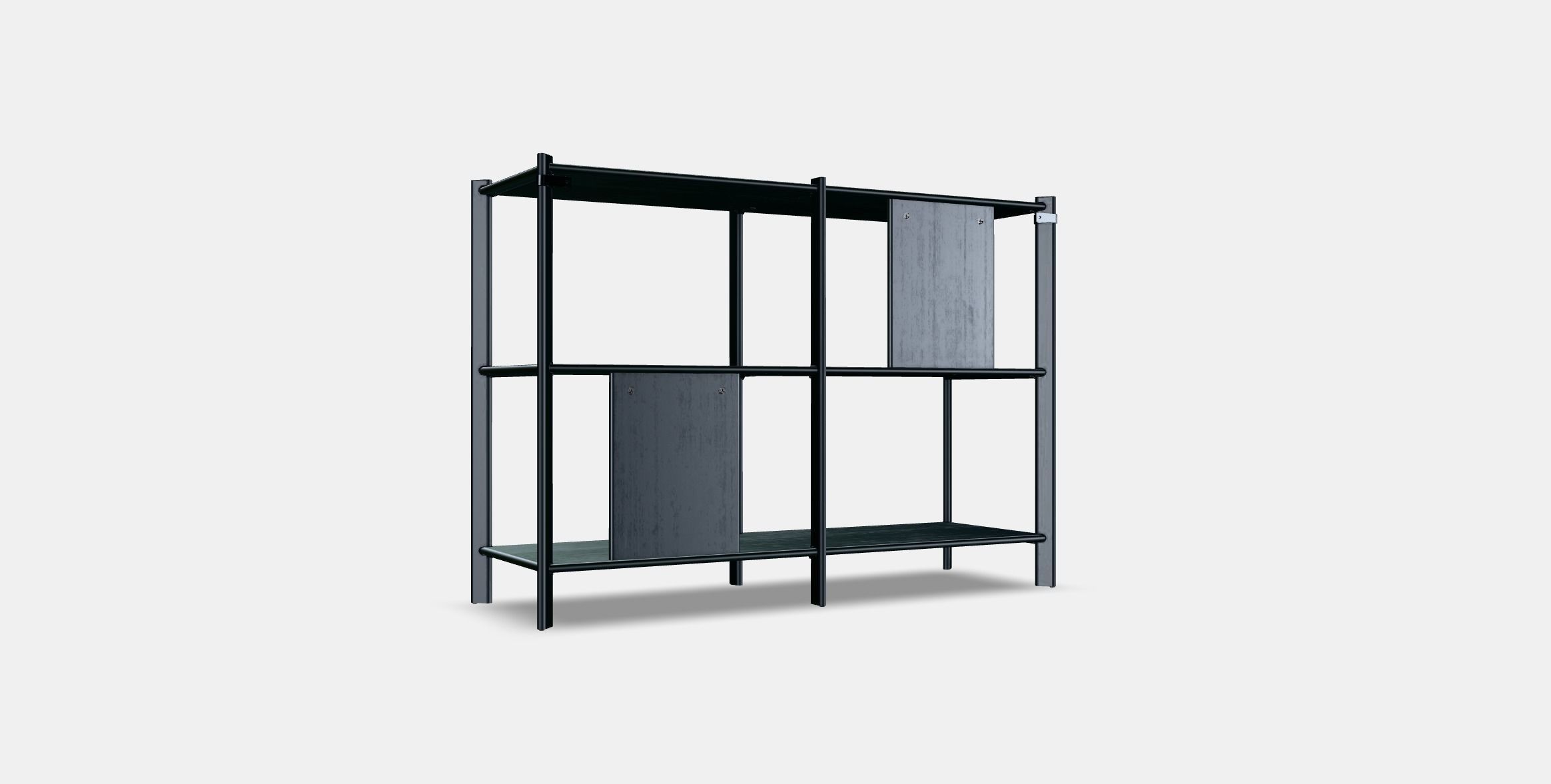 JATTESTA Shelving unit Low-poly 3D model_16