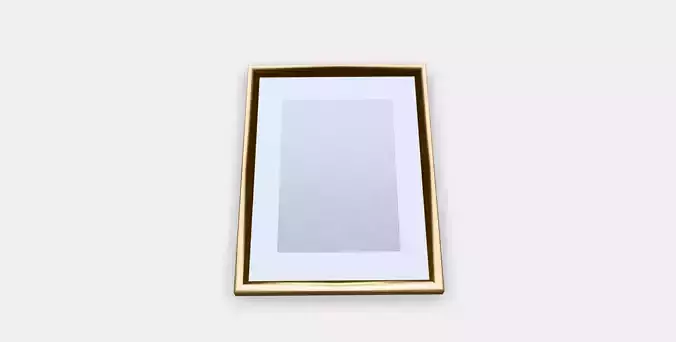 SILVER HEIGHT Frame Low-poly 3D model