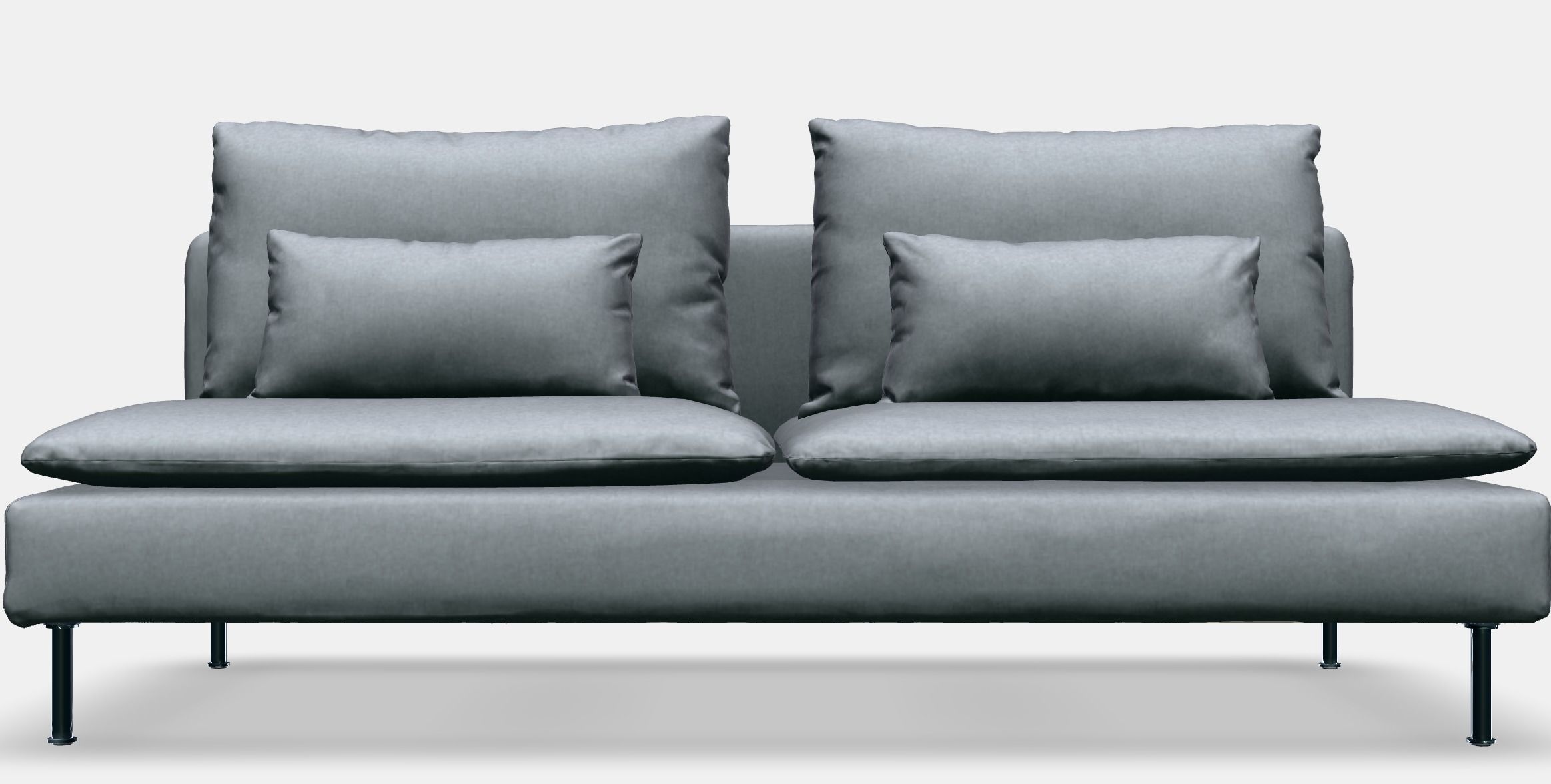 SODERHAMN 3-seat section 1 Low-poly 3D model_10