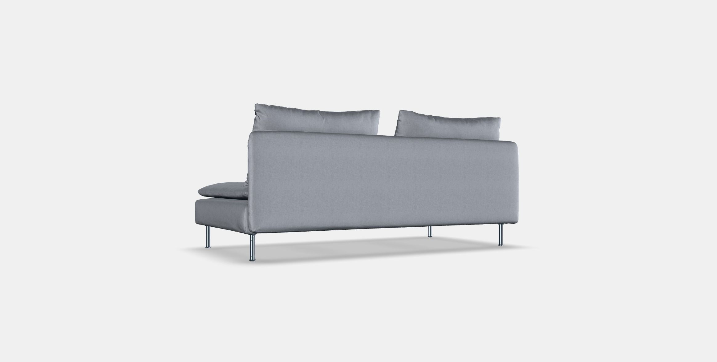 SODERHAMN 3-seat section 1 Low-poly 3D model_15