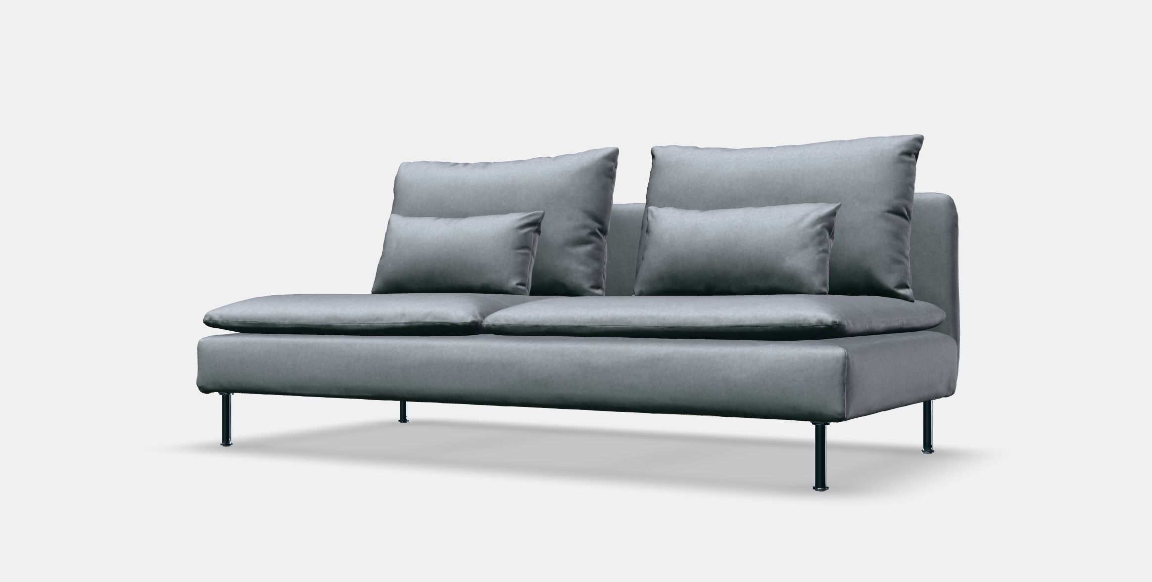 SODERHAMN 3-seat section 1 Low-poly 3D model_13