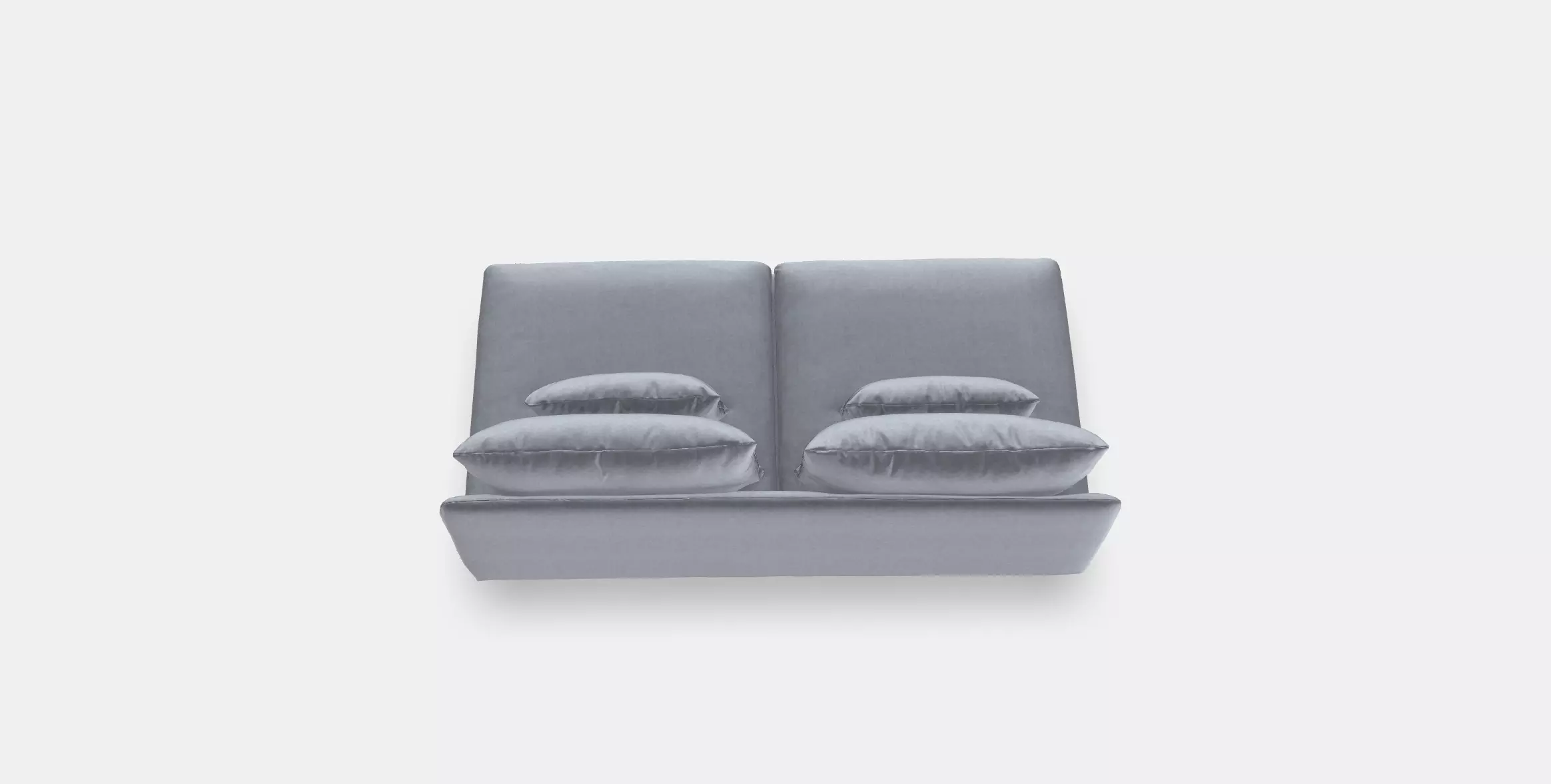 SODERHAMN 3-seat section 1 Low-poly 3D model_0