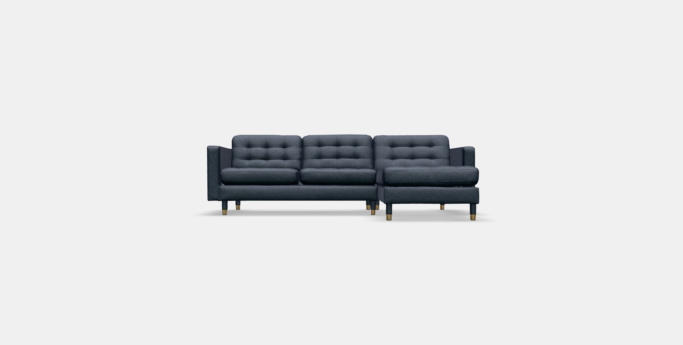 LANDSKRONA 3-seat sofa 5 Low-poly 3D model_9