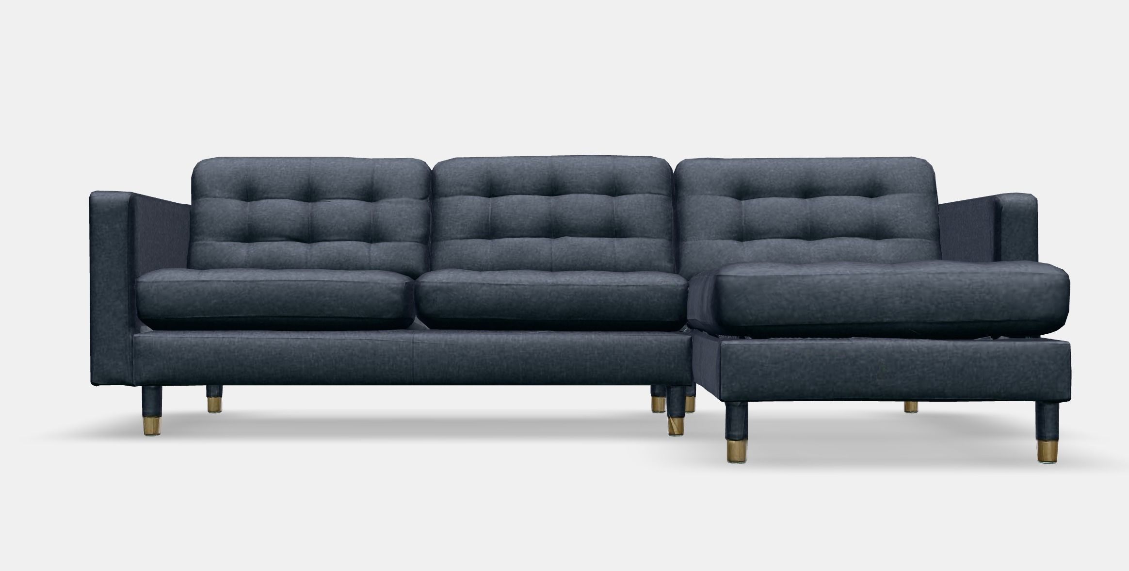 LANDSKRONA 3-seat sofa 5 Low-poly 3D model_10