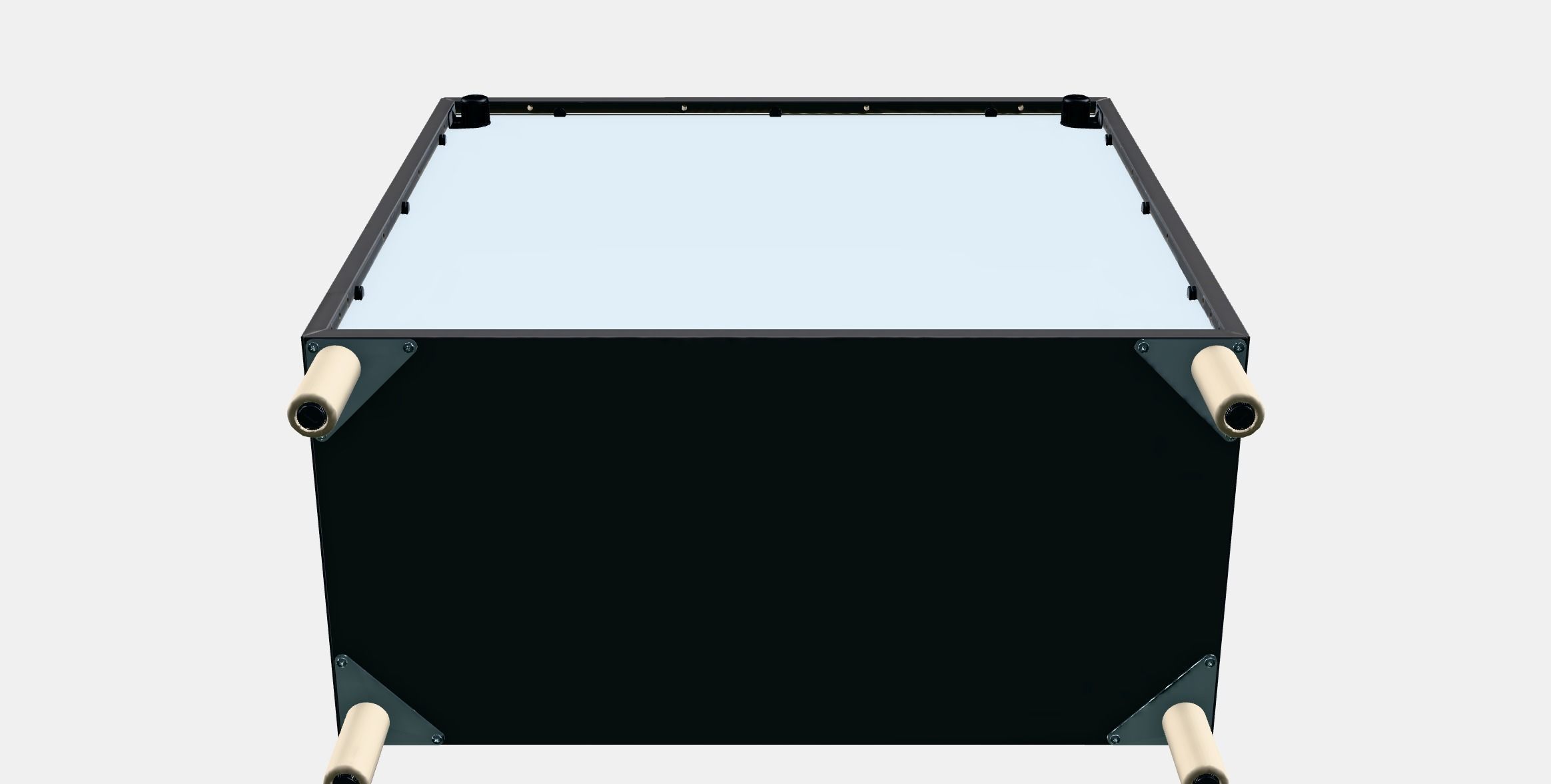 EKET Cabinet combination with legs 1 3D model_8