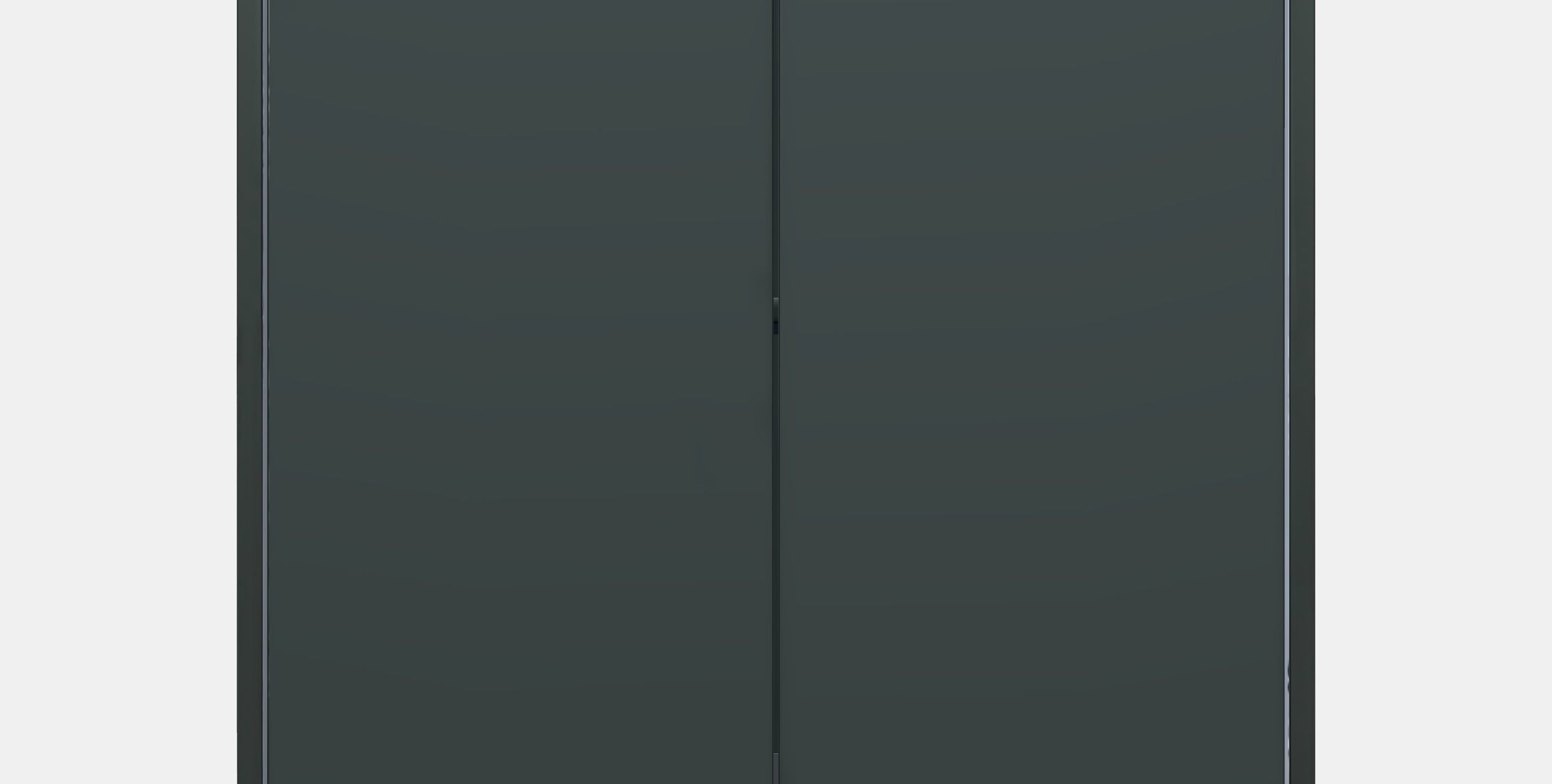 EKET Cabinet combination with legs 1 3D model_11