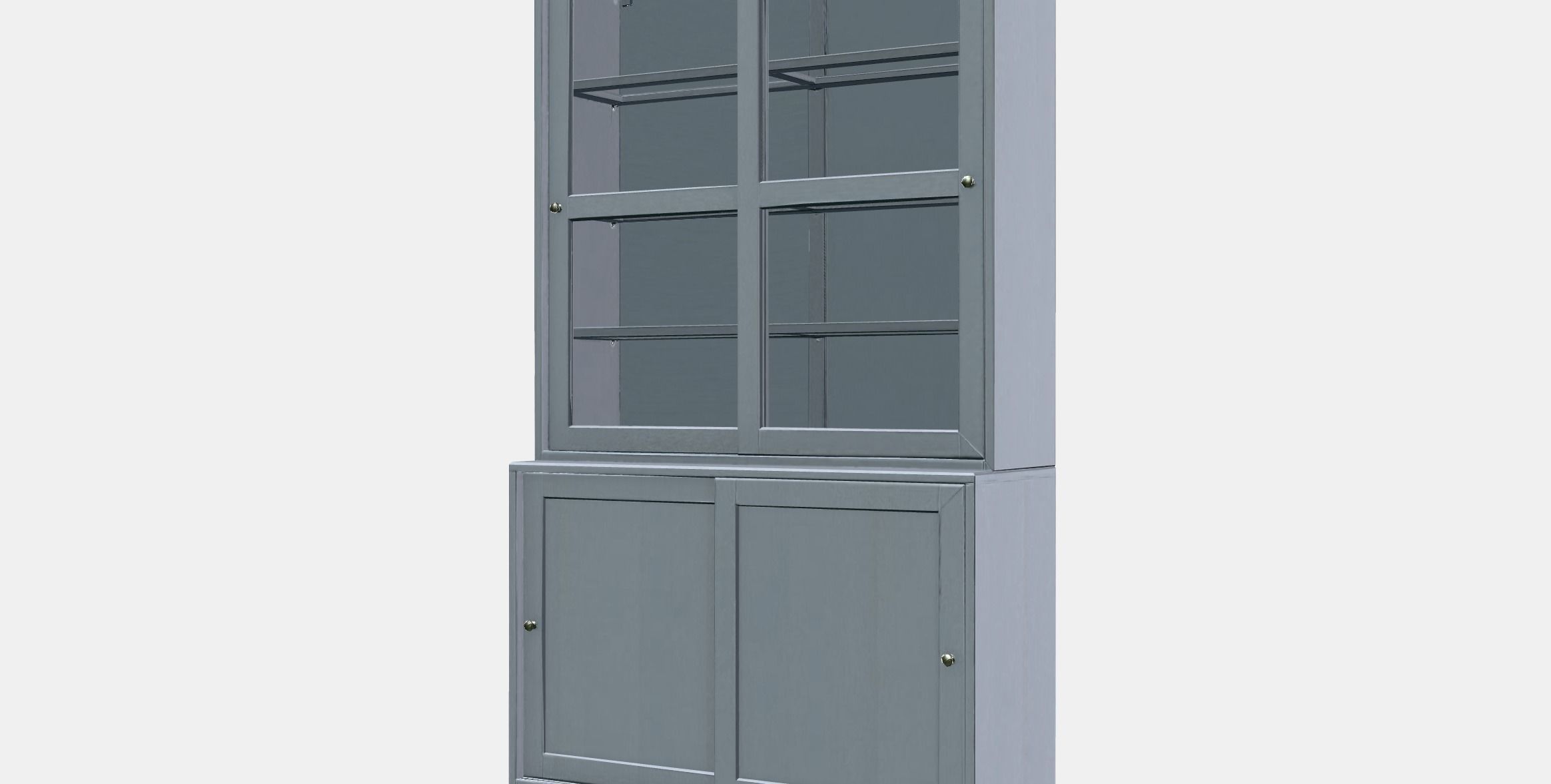 HAVSTA Storage comb w sliding glass doors 3D model_13