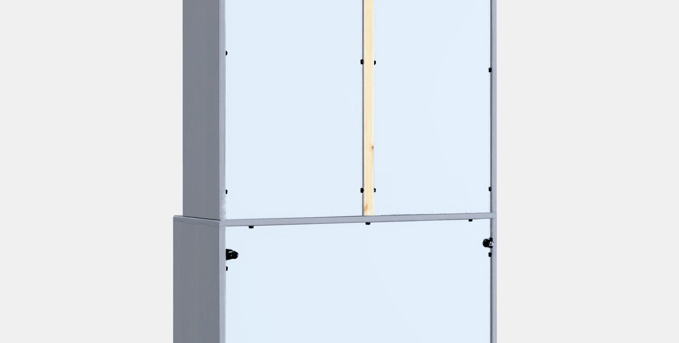 HAVSTA Storage comb w sliding glass doors 3D model_2