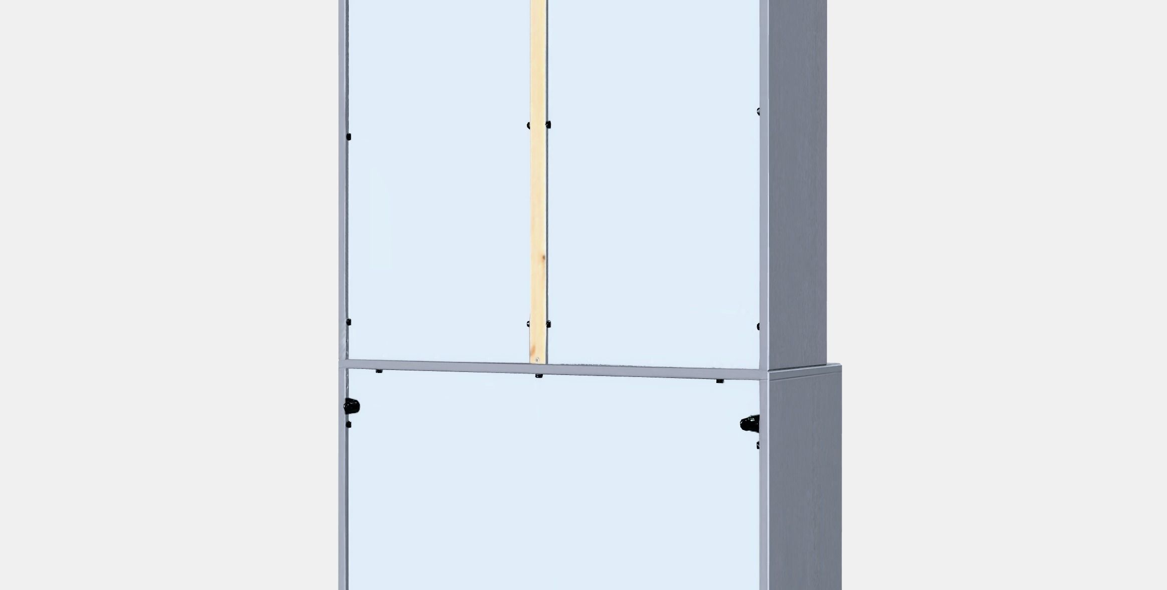 HAVSTA Storage comb w sliding glass doors 3D model_6