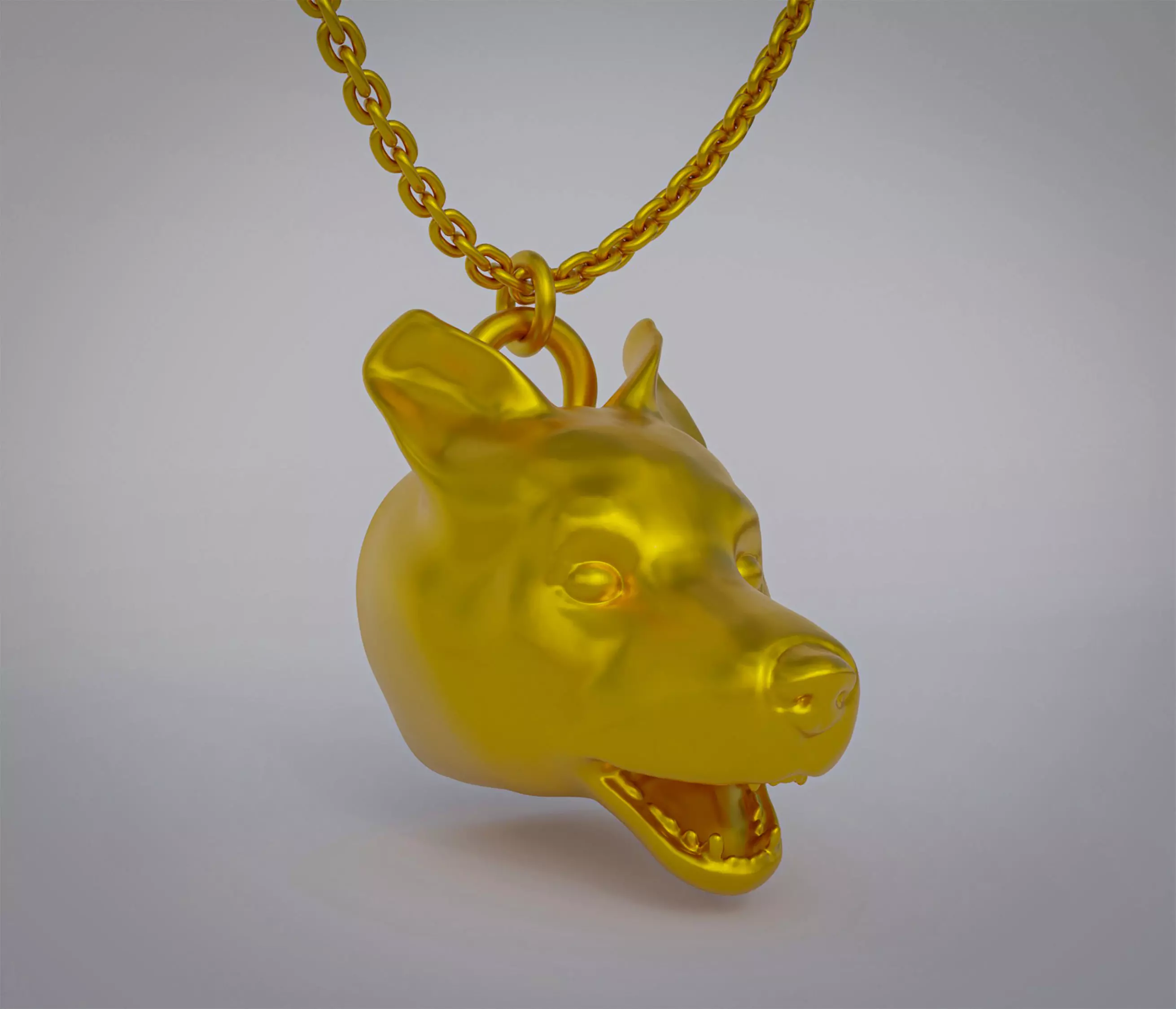 Corgi Dog Pendant 3D print model
