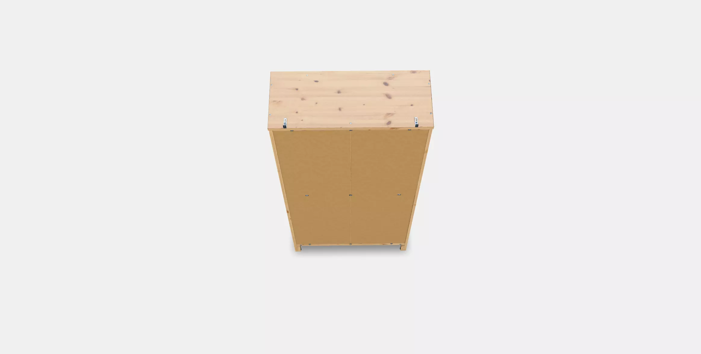 HEMNES Bookcase 3 Low-poly 3D model_0