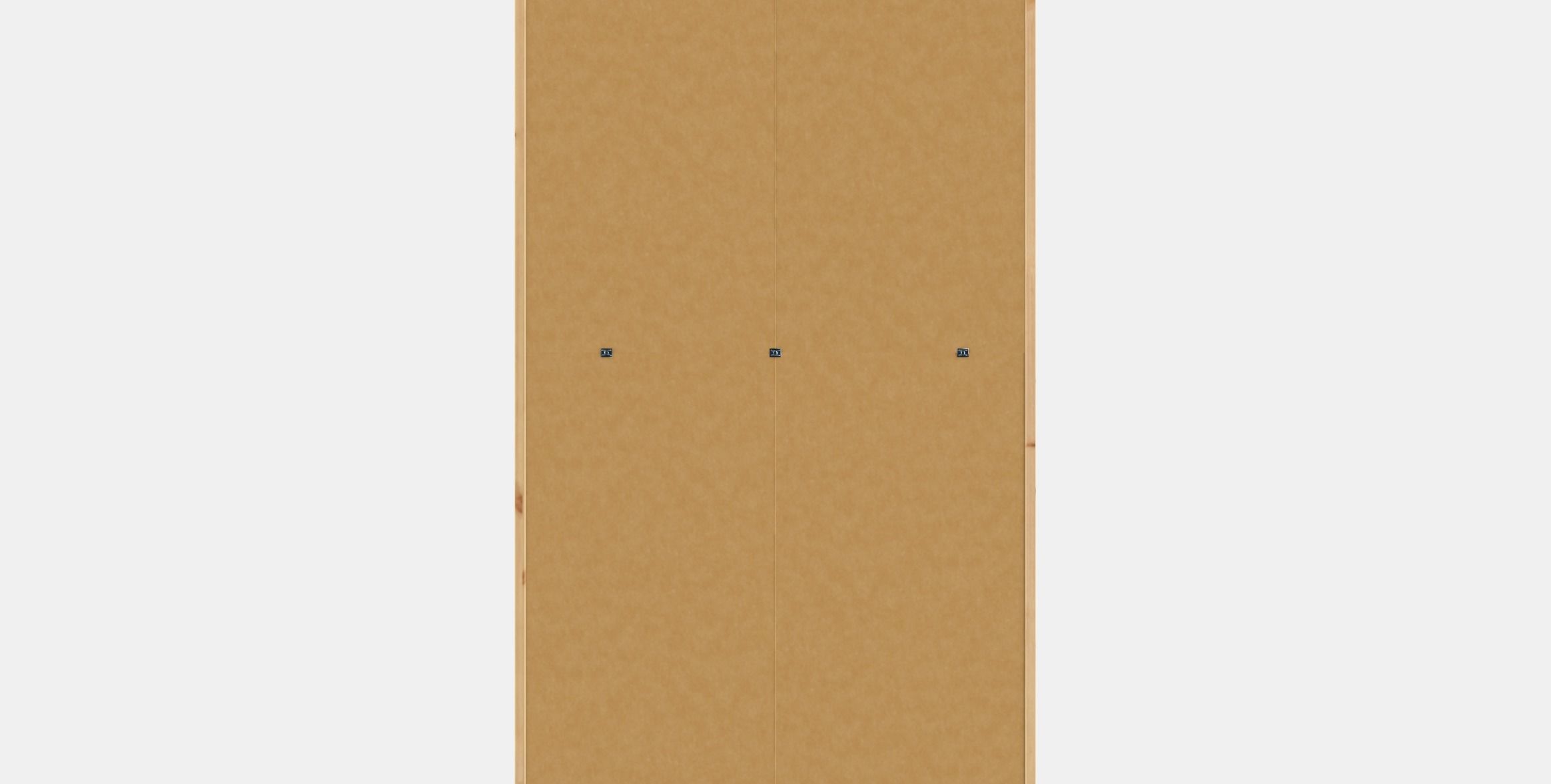 HEMNES Bookcase 3 Low-poly 3D model_15