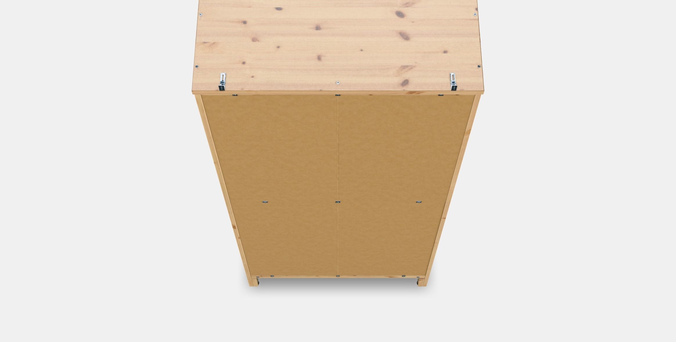 HEMNES Bookcase 3 Low-poly 3D model_2