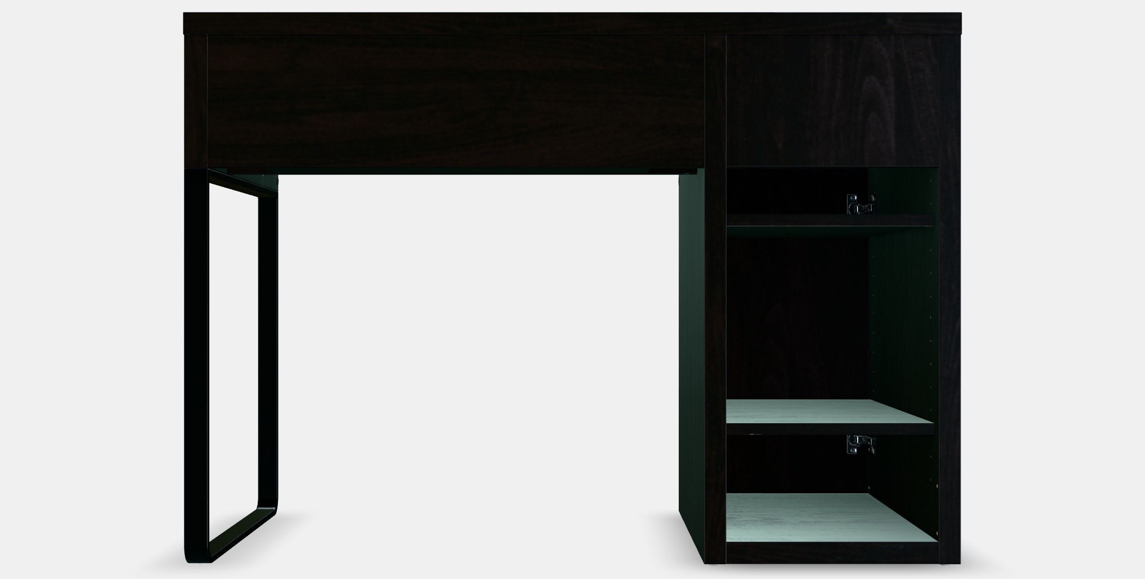 MICKE Desk 6 Low-poly 3D model_15