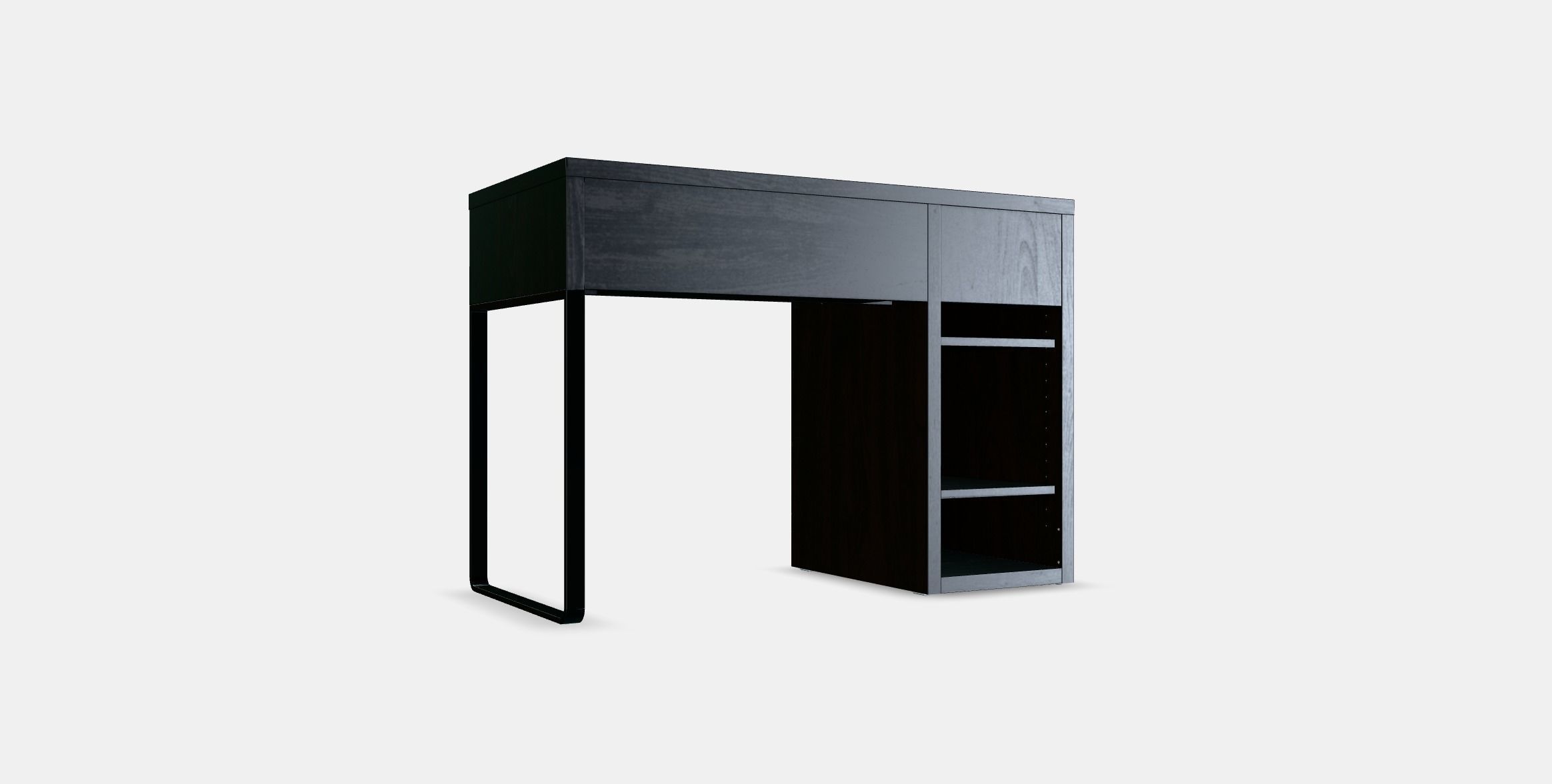MICKE Desk 6 Low-poly 3D model_16