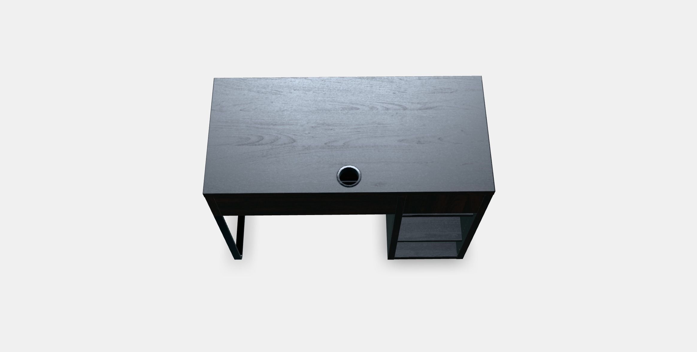 MICKE Desk 6 Low-poly 3D model_2